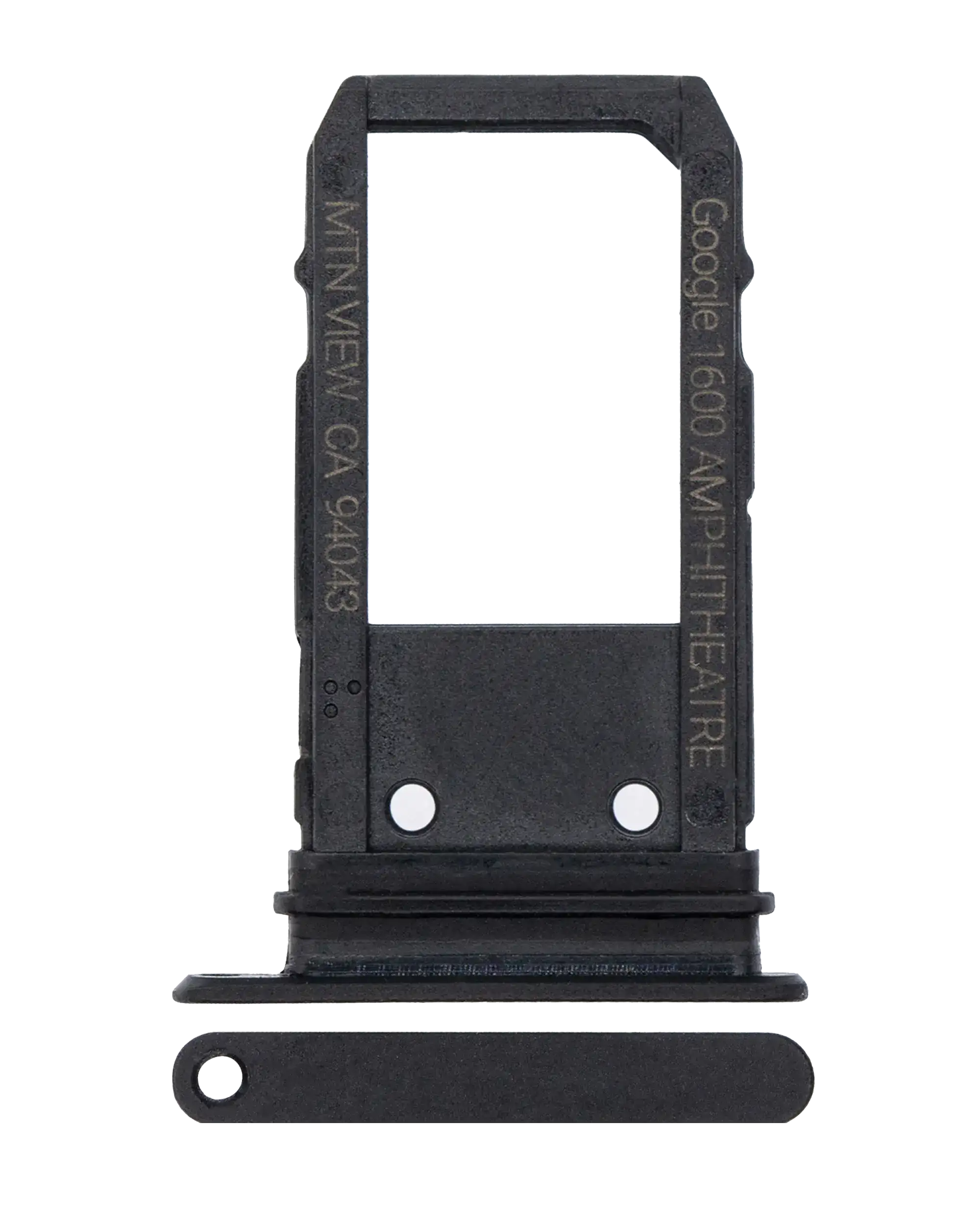 Sim Card Tray For Google Pixel 2 (Just Black)