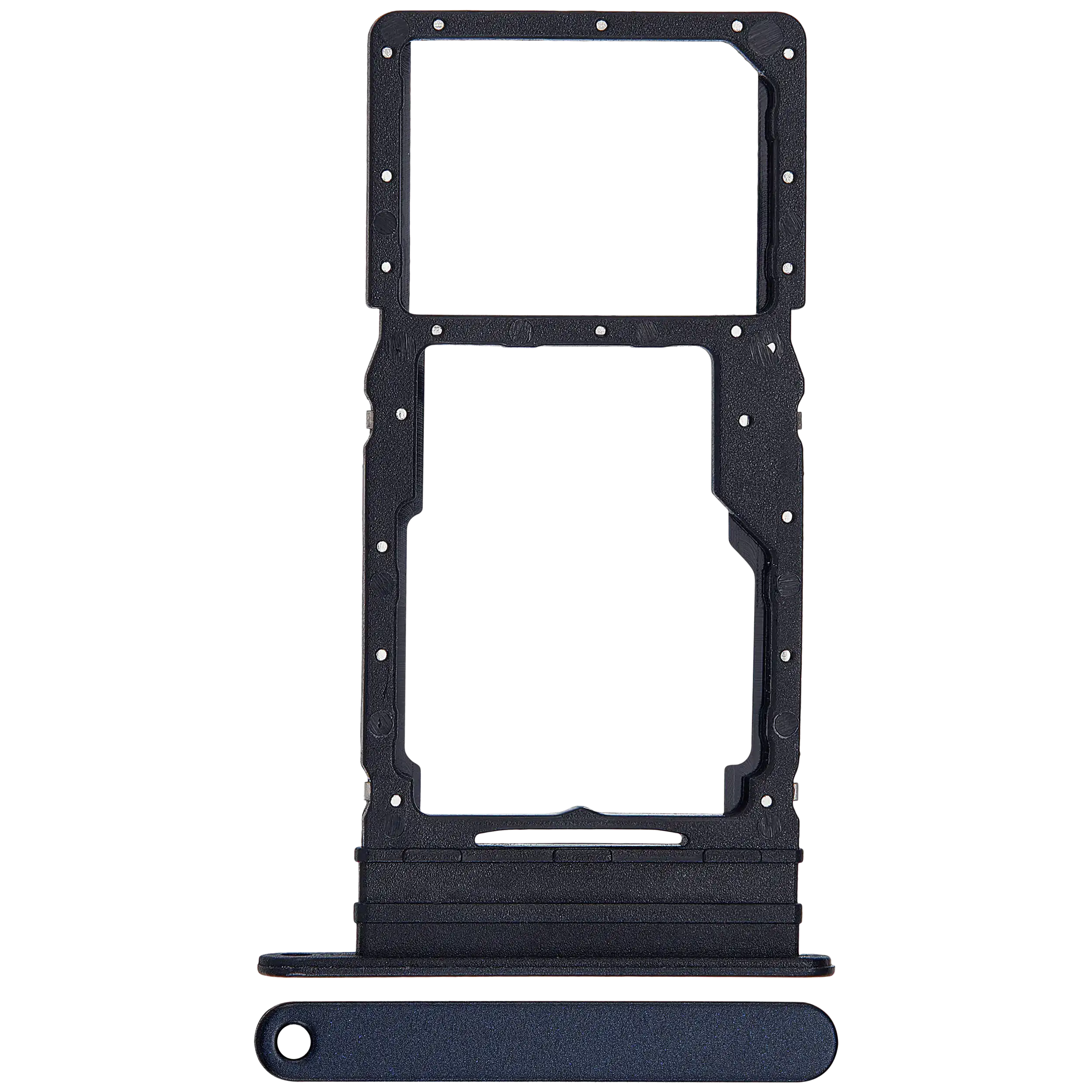 Dual Sim Card Tray For Samsung Galaxy A16 5G (A166 / 2024) (Premium) (Blue Black)