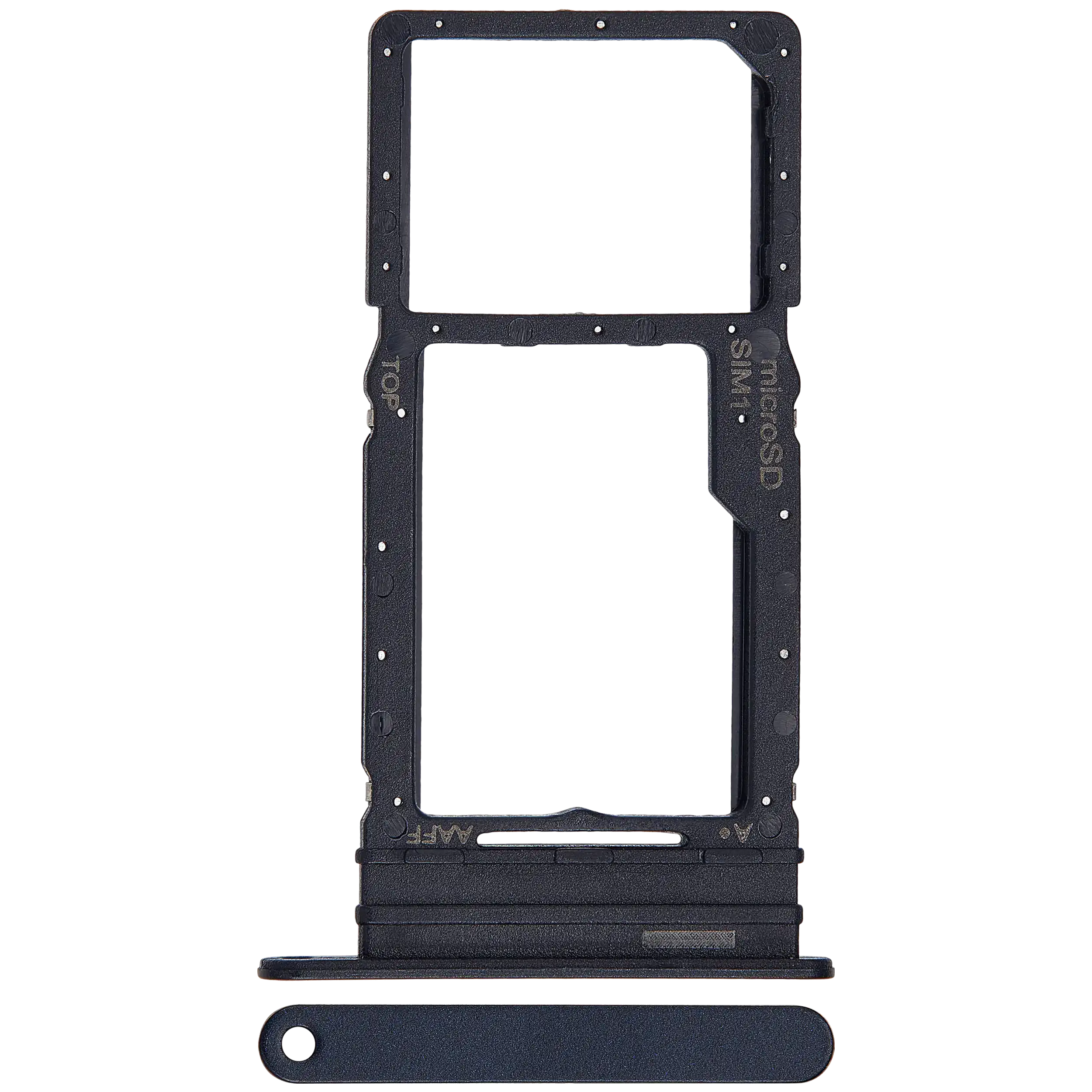 Single Sim Card Tray For Samsung Galaxy A16 5G (A166 / 2024) (Premium) (Blue Black)