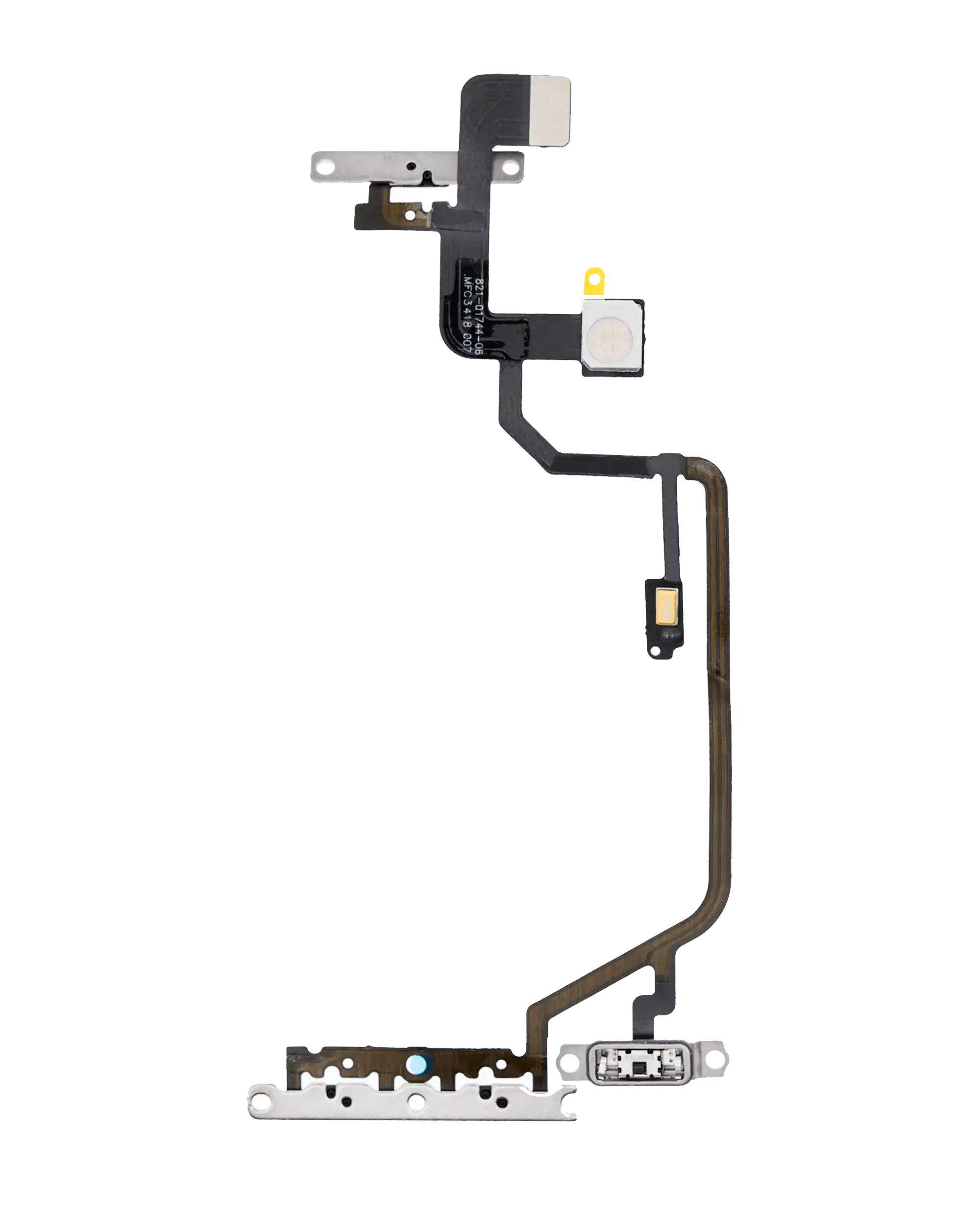 Power / Volume Flex Cable With Microphone For iPhone XR