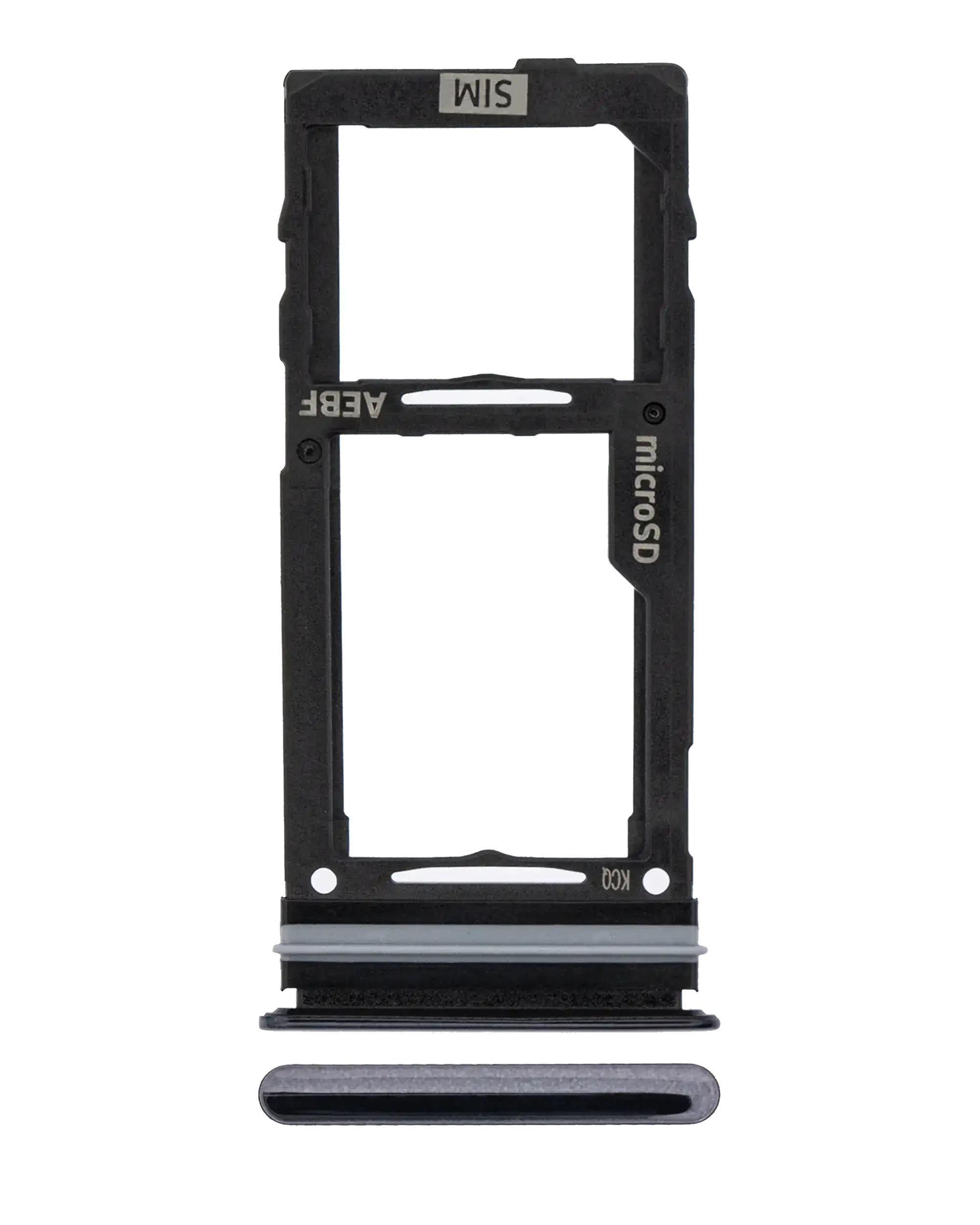 Single Sim Card Tray For Samsung Galaxy  A52 4G (A525 / 2021) / 5G (A526 / 2021)  A52S 5G (A528 / 2021) (Awesome Black)