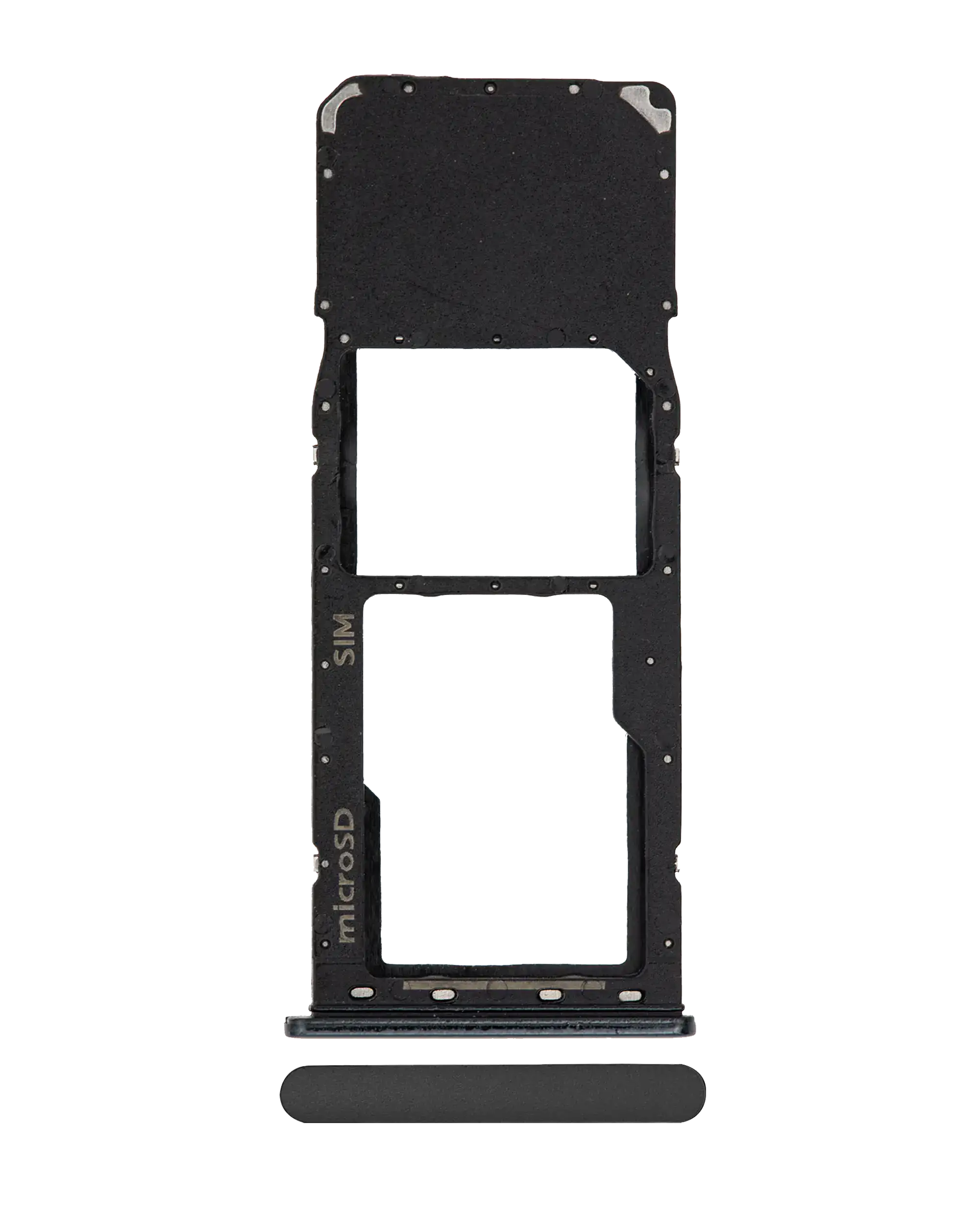 Single Sim Card Tray For Samsung Galaxy A20 (A205 / 2019) / A30 (A305 / 2019) / A50 (A505 / 2019) (Black)