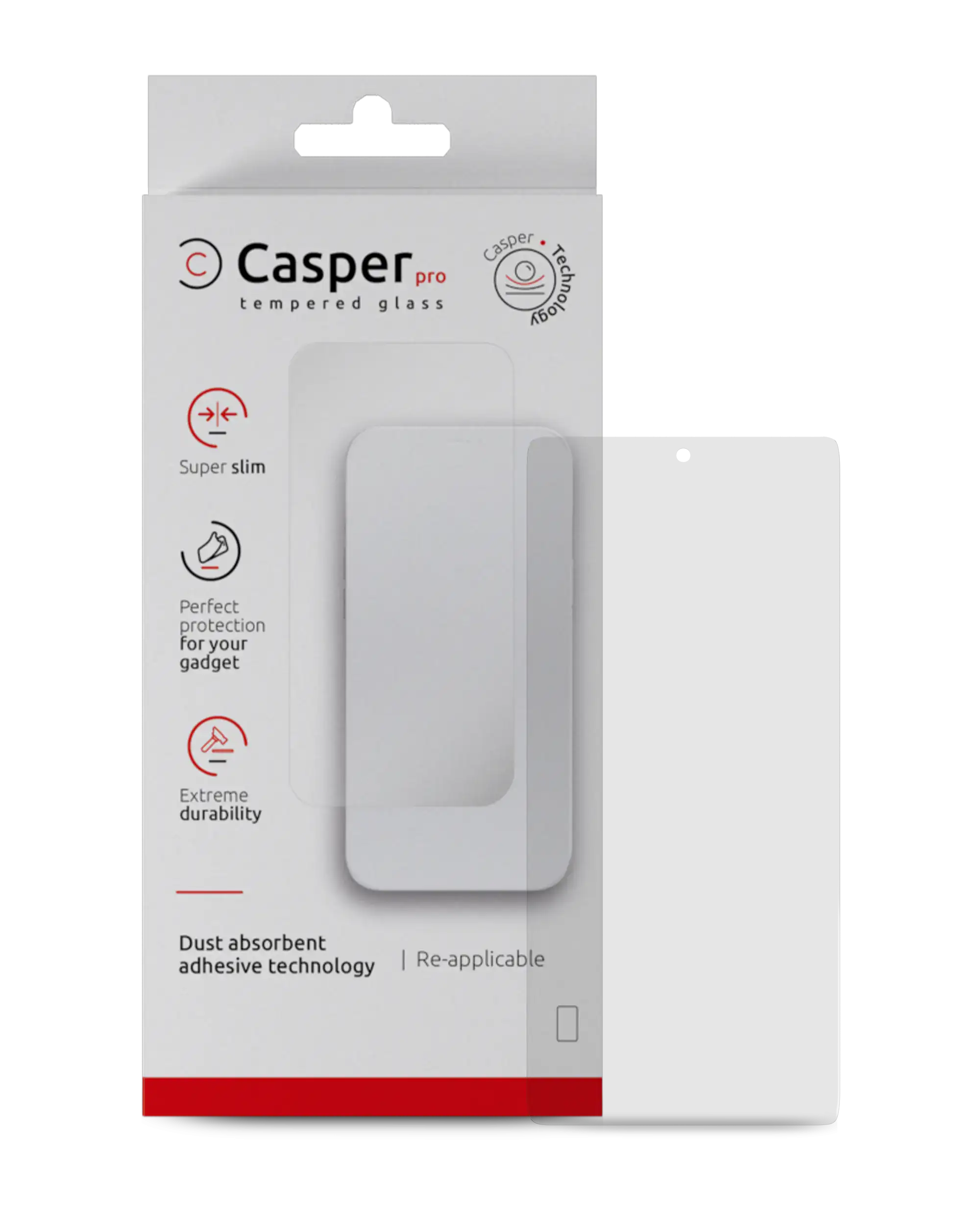 Casper Pro Tempered Glass For Motorola Moto G Stylus 5G (XT2419 / 2024) (Retail Pack) (Clear)