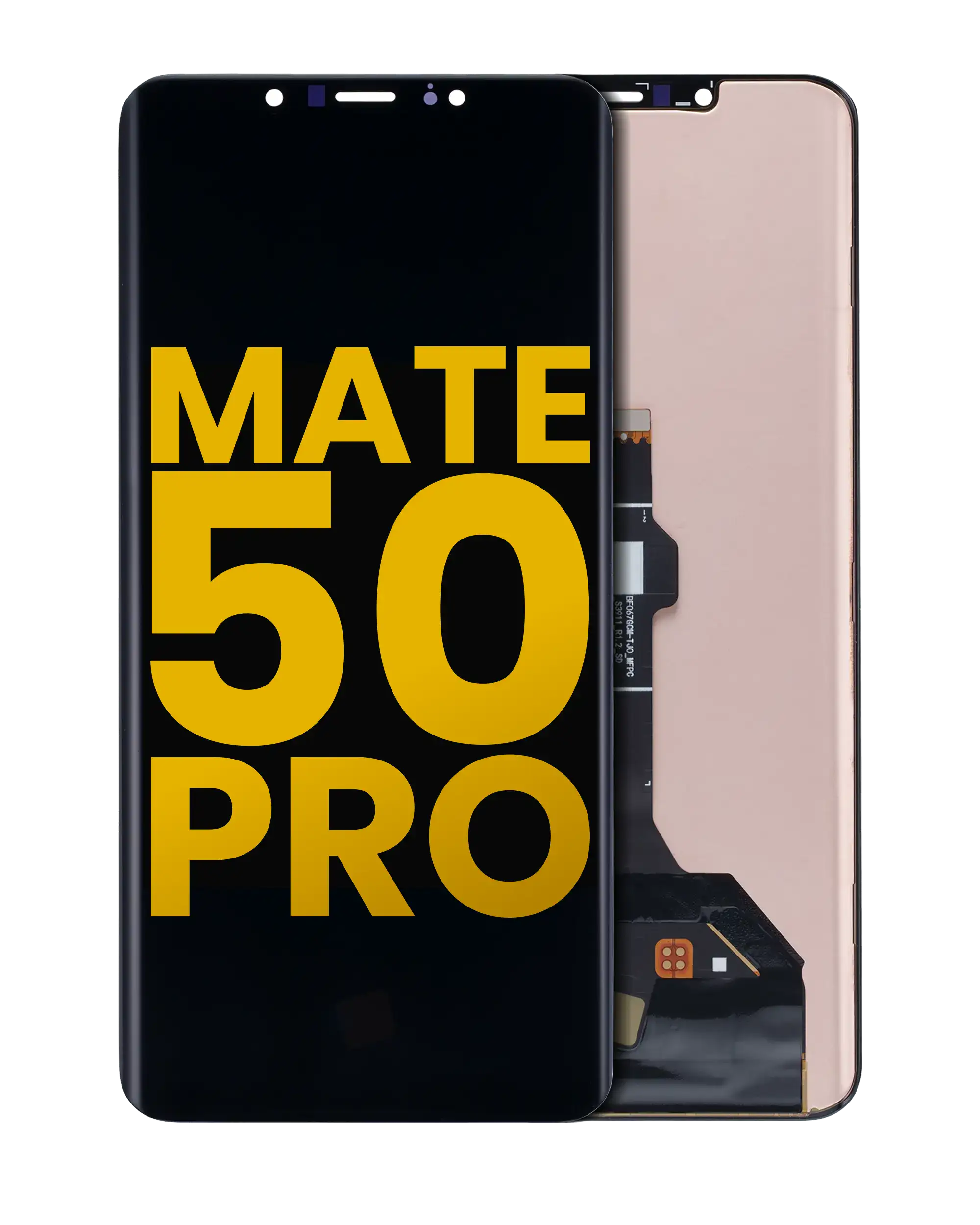 OLED Assembly Without Frame For Huawei Mate 50 Pro (Refurbished) (All Colors)