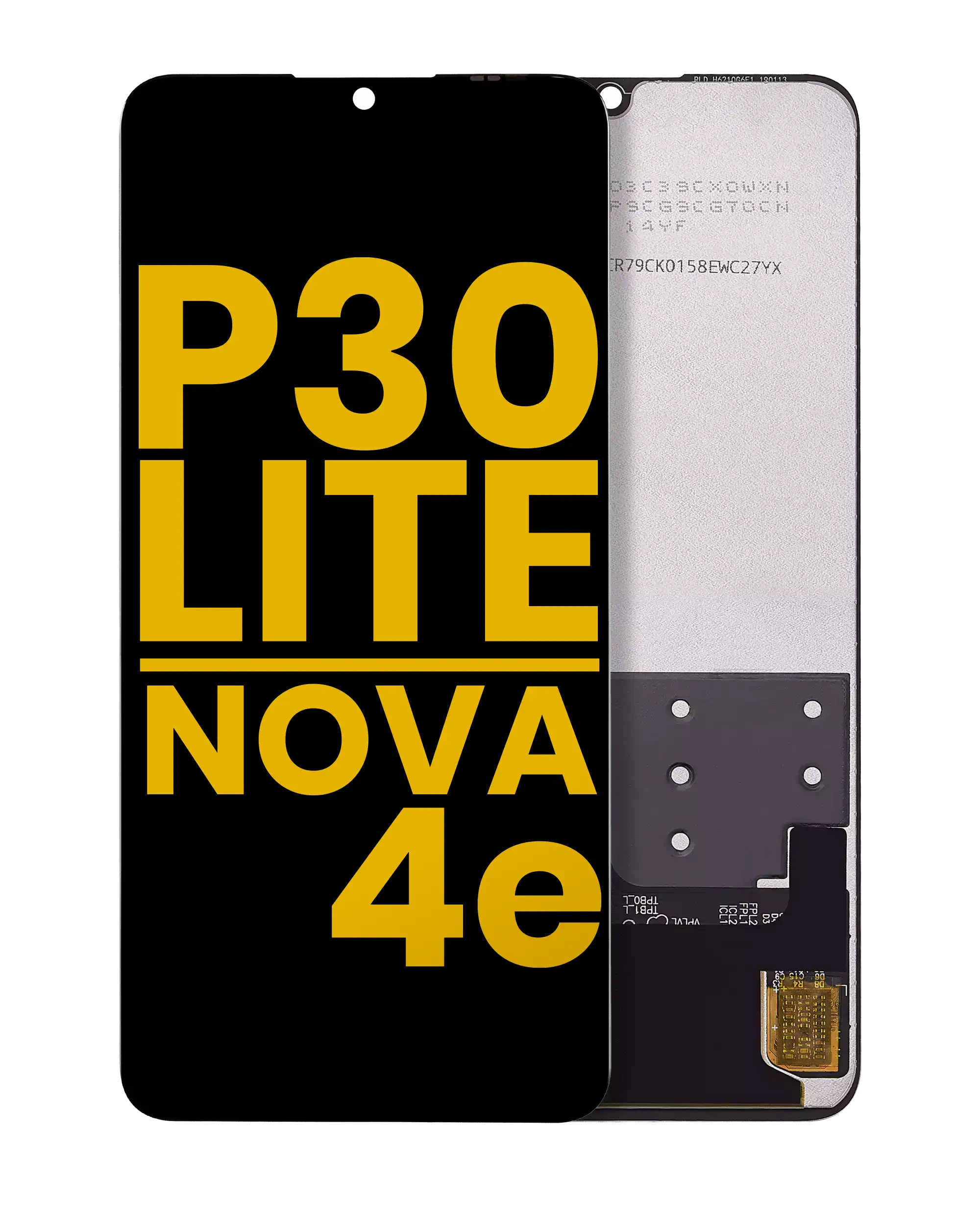 LCD Assembly Without Frame For Huawei P30 Lite / Nova 4e (Refurbished) (All Colors)