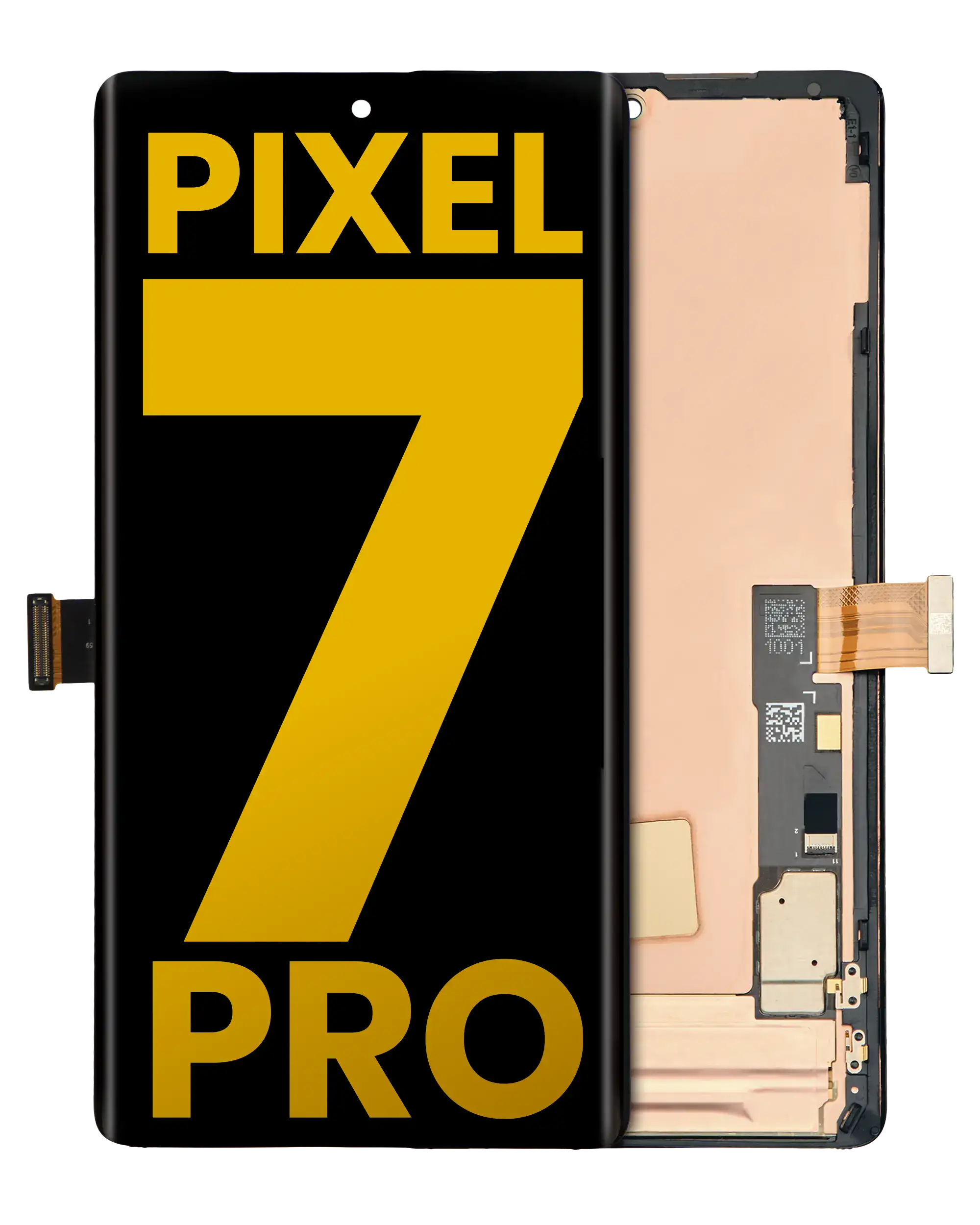 OLED Assembly With Frame (Without Fingerprint Sensor) For Google Pixel 7 Pro (Refurbished) (All Colors)