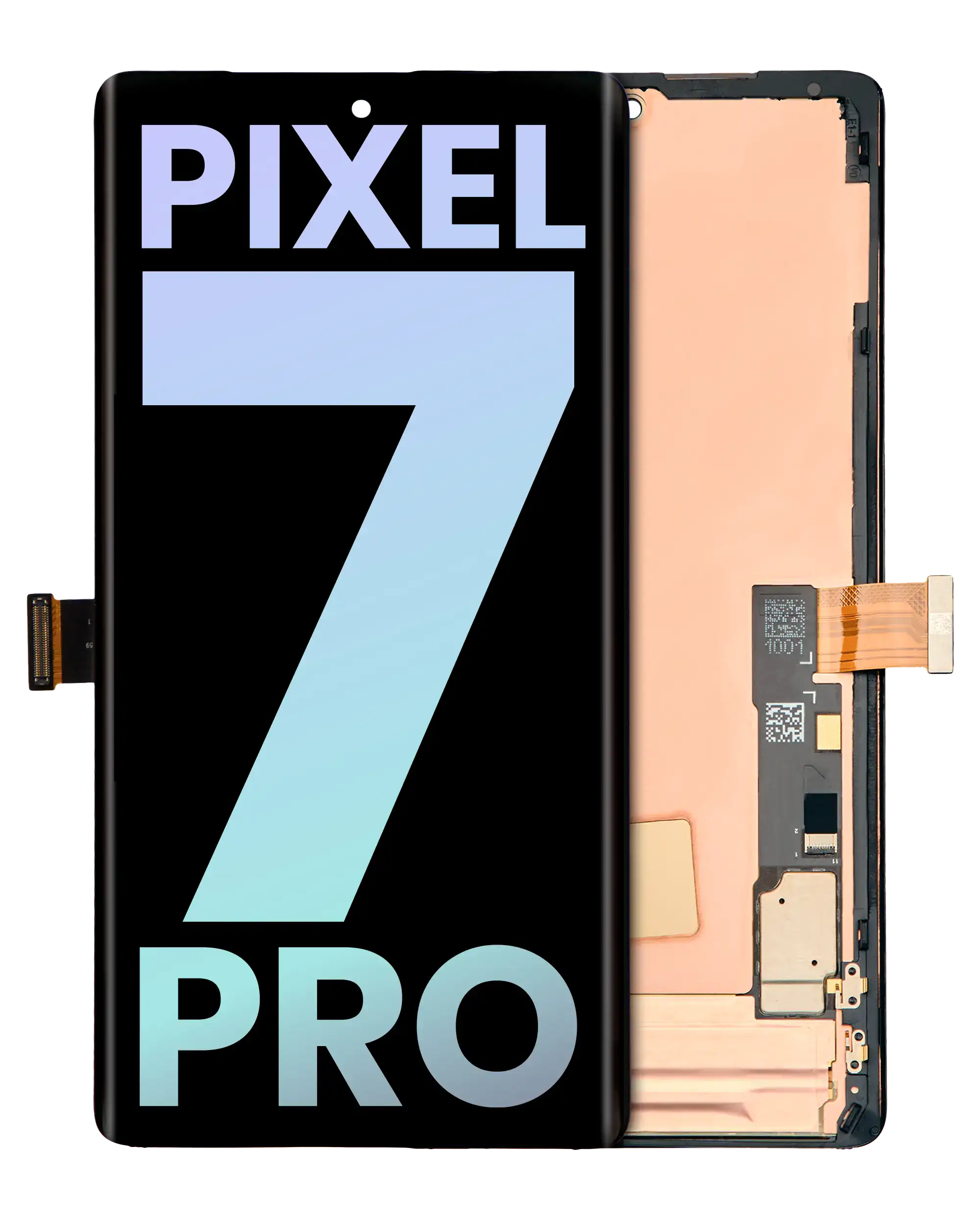 OLED Assembly With Frame (With Fingerprint Sensor) For Google Pixel 7 Pro (Genuine OEM) (All Colors)