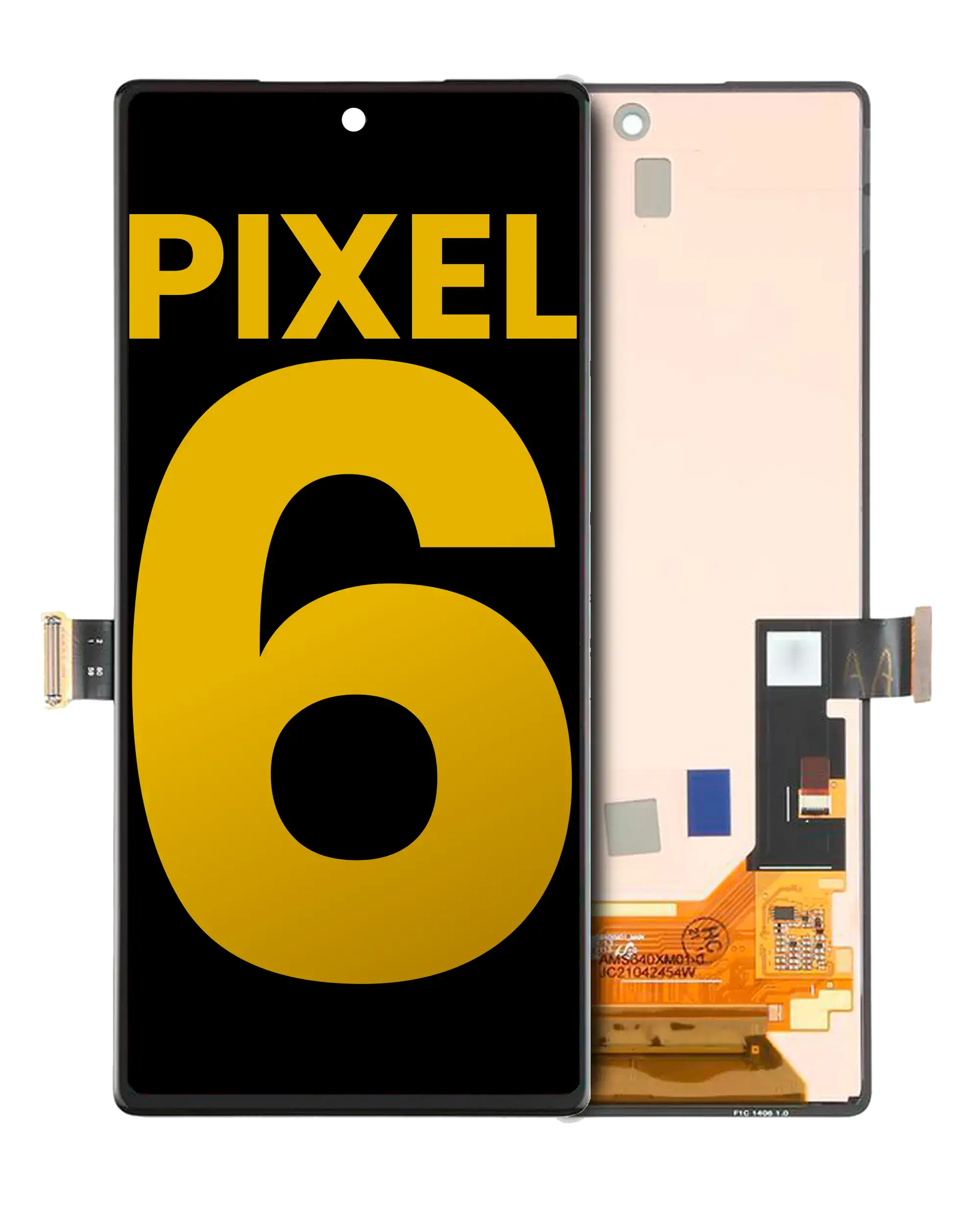 OLED Assembly Without Frame For Google Pixel 6 (Without Fingerprint Sensor) (Refurbished) (All Colors)