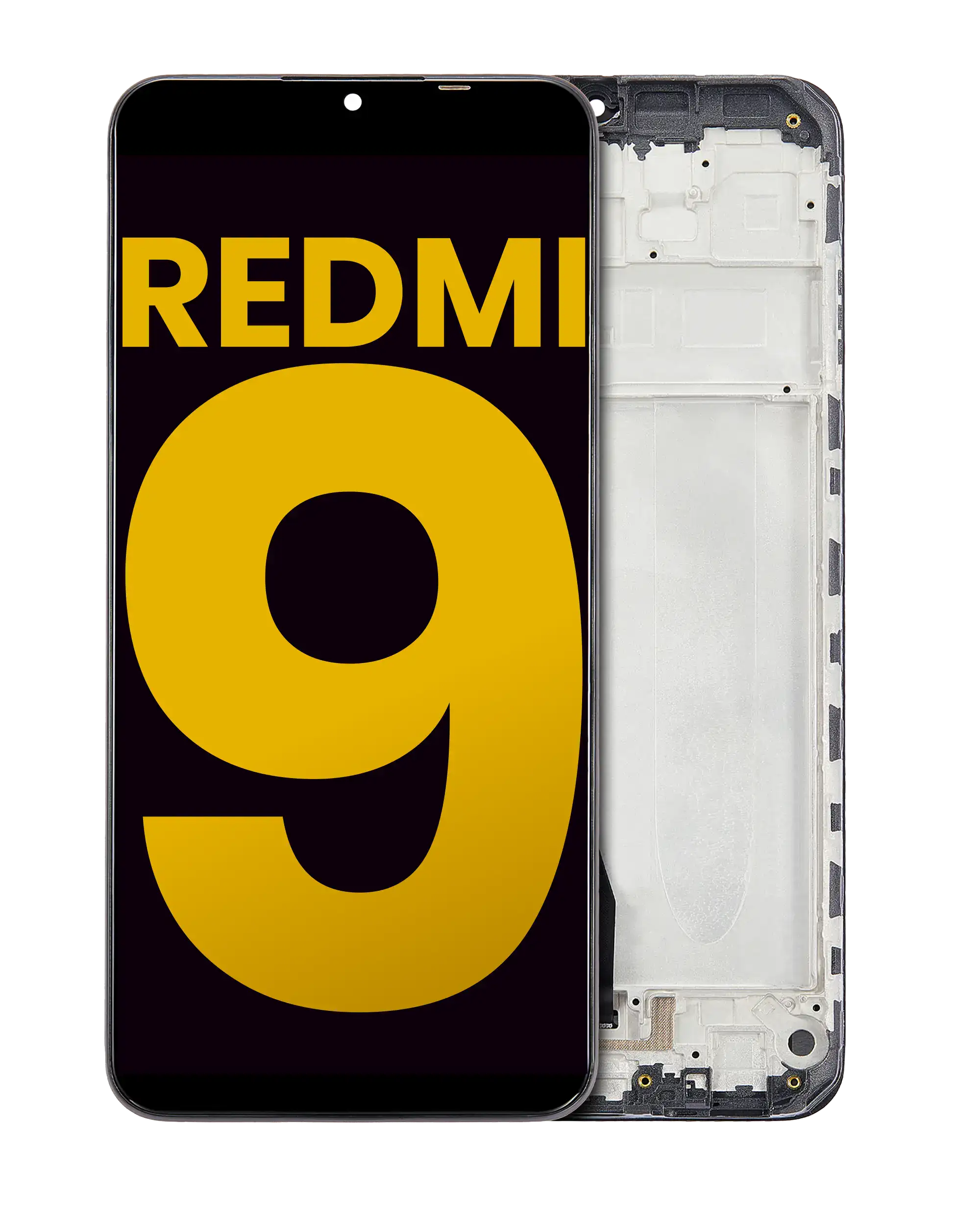 LCD Assembly With Frame For Xiaomi Redmi 9 / Poco M2 (Refurbished) (All Colors)