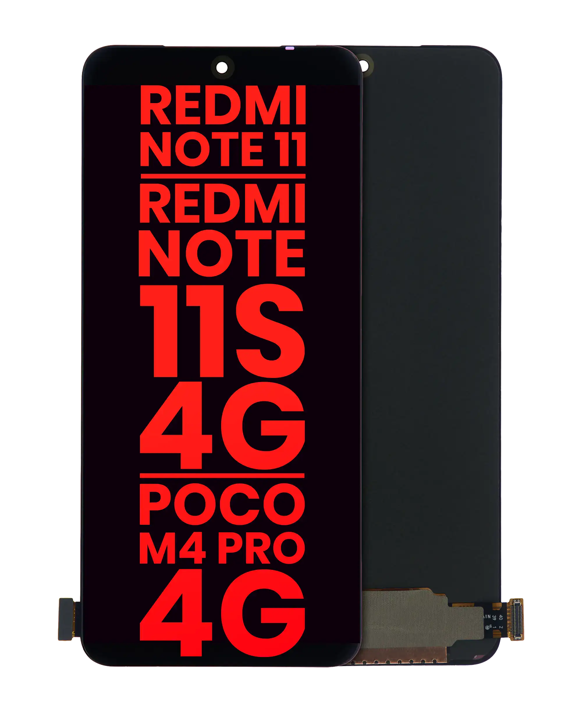 OLED Assembly Without Frame For Xiaomi Redmi Note 11 / Redmi Note 11S 4G / Xiaomi Poco M4 Pro 4G (Aftermarket Plus) (All Colors)