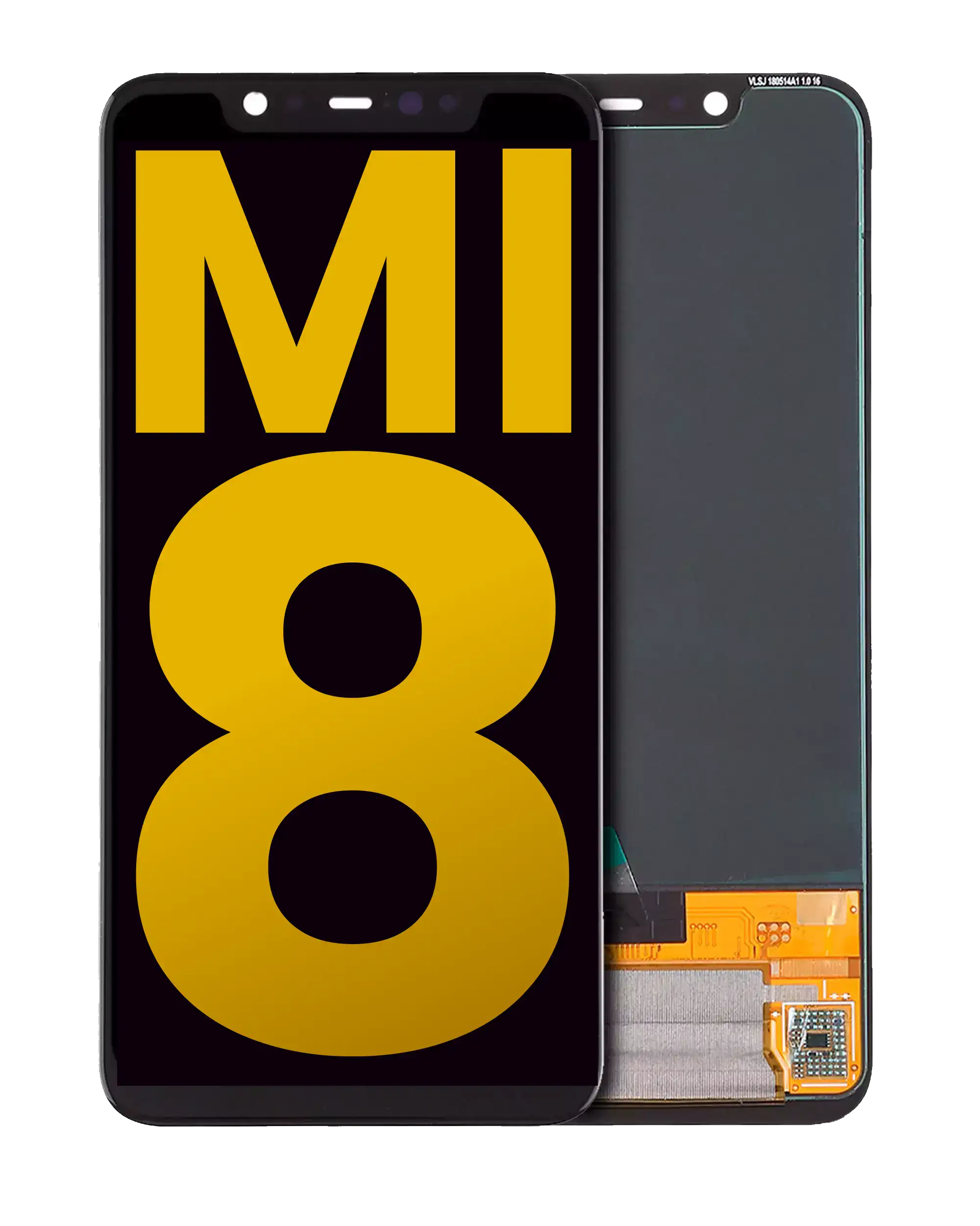OLED Assembly Without Frame For Xiaomi Mi 8 (Refurbished) (All Colors)