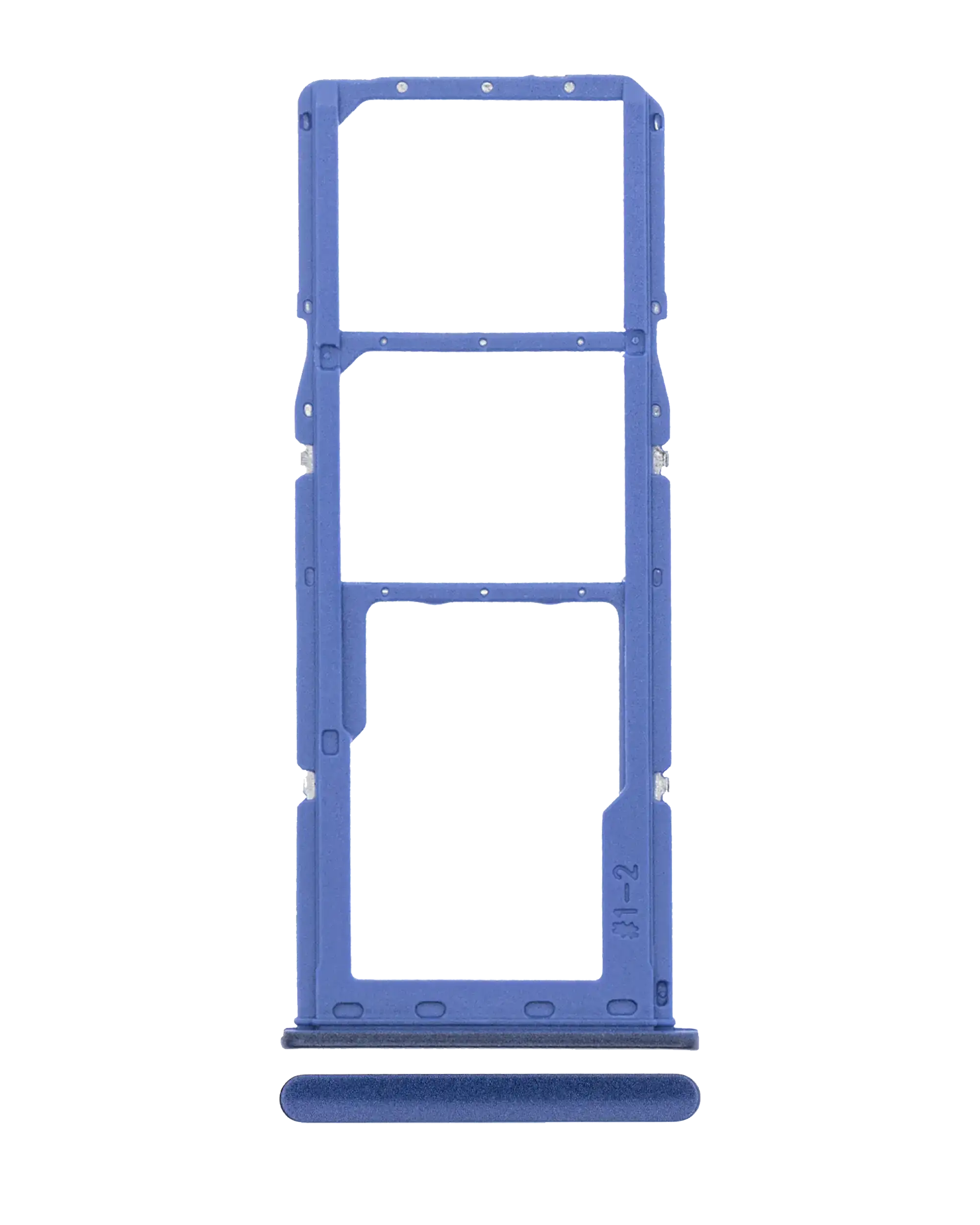 Dual Sim Card Tray For Samsung Galaxy A21S (A217 / 2020) (Blue)