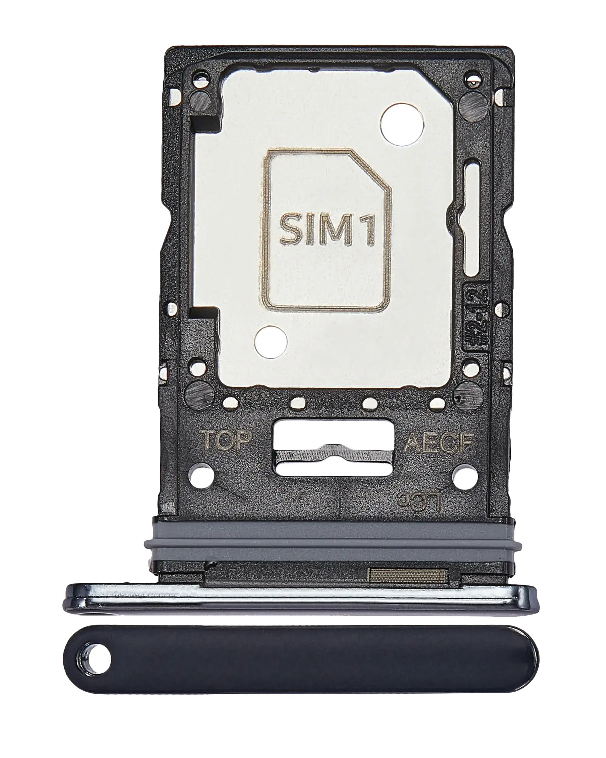 Single Sim Card Tray For Samsung Galaxy A53 5G (A536 / 2022) (Black)