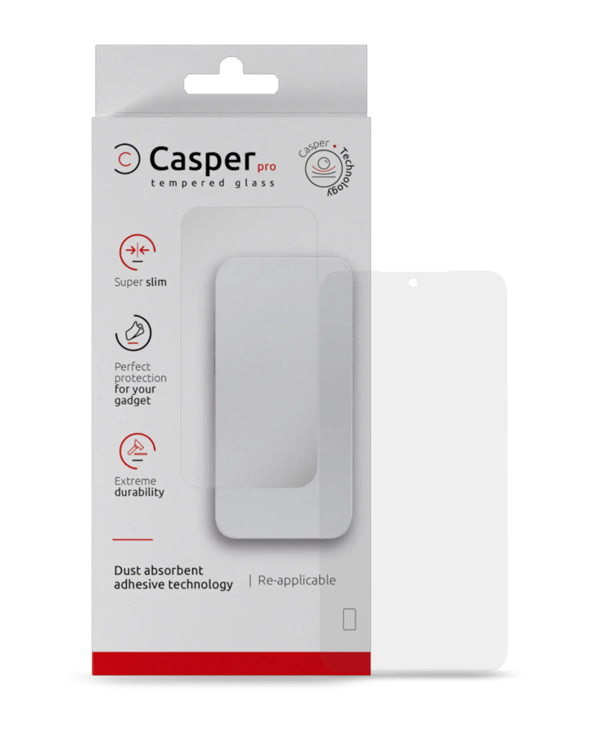Casper Pro Tempered Glass For Motorola Moto G 5G (XT2313 / 2023) / G Stylus 4G (XT2317-2 / 2023) / G Power 5G (XT2311 / 2023) (Retail Pack) (Clear)