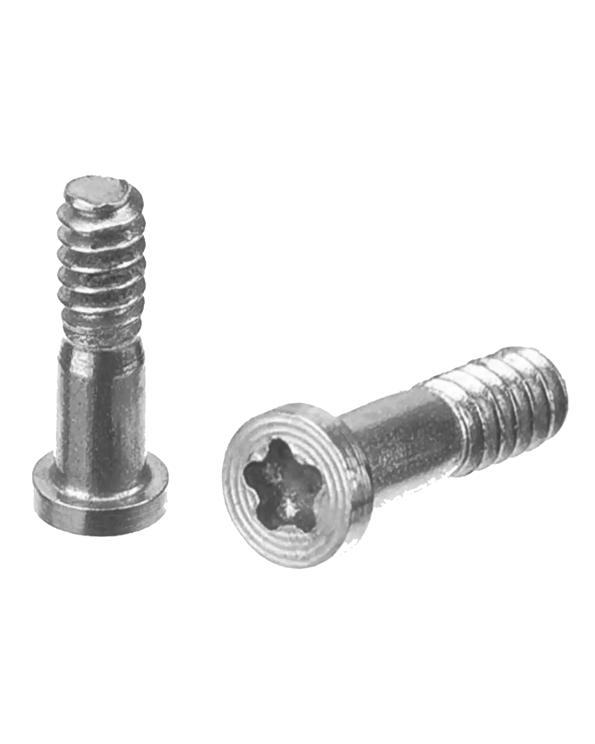 Pentalobe Screws For iPhone 8 / 8 Plus / SE (2020) / iPhone SE (2022) (10 Pack) (Silver)
