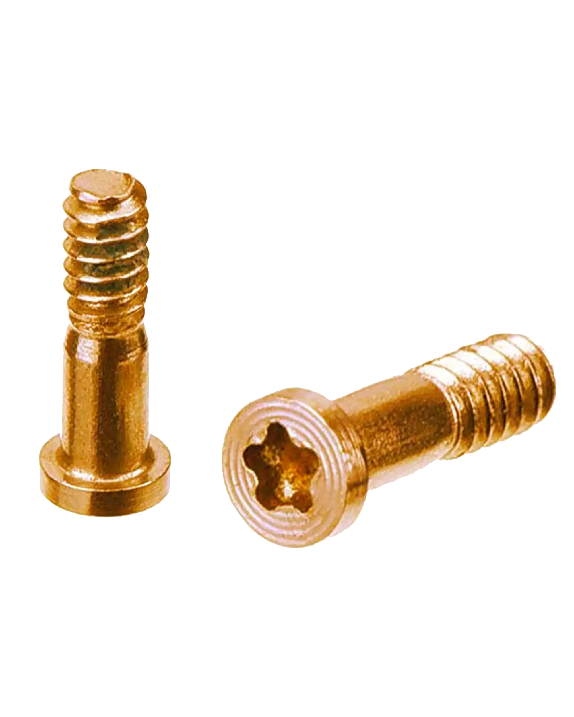 Pentalobe Screws For iPhone 8 / 8 Plus / SE (2020) / SE (2022) (10 Pack) (Gold)