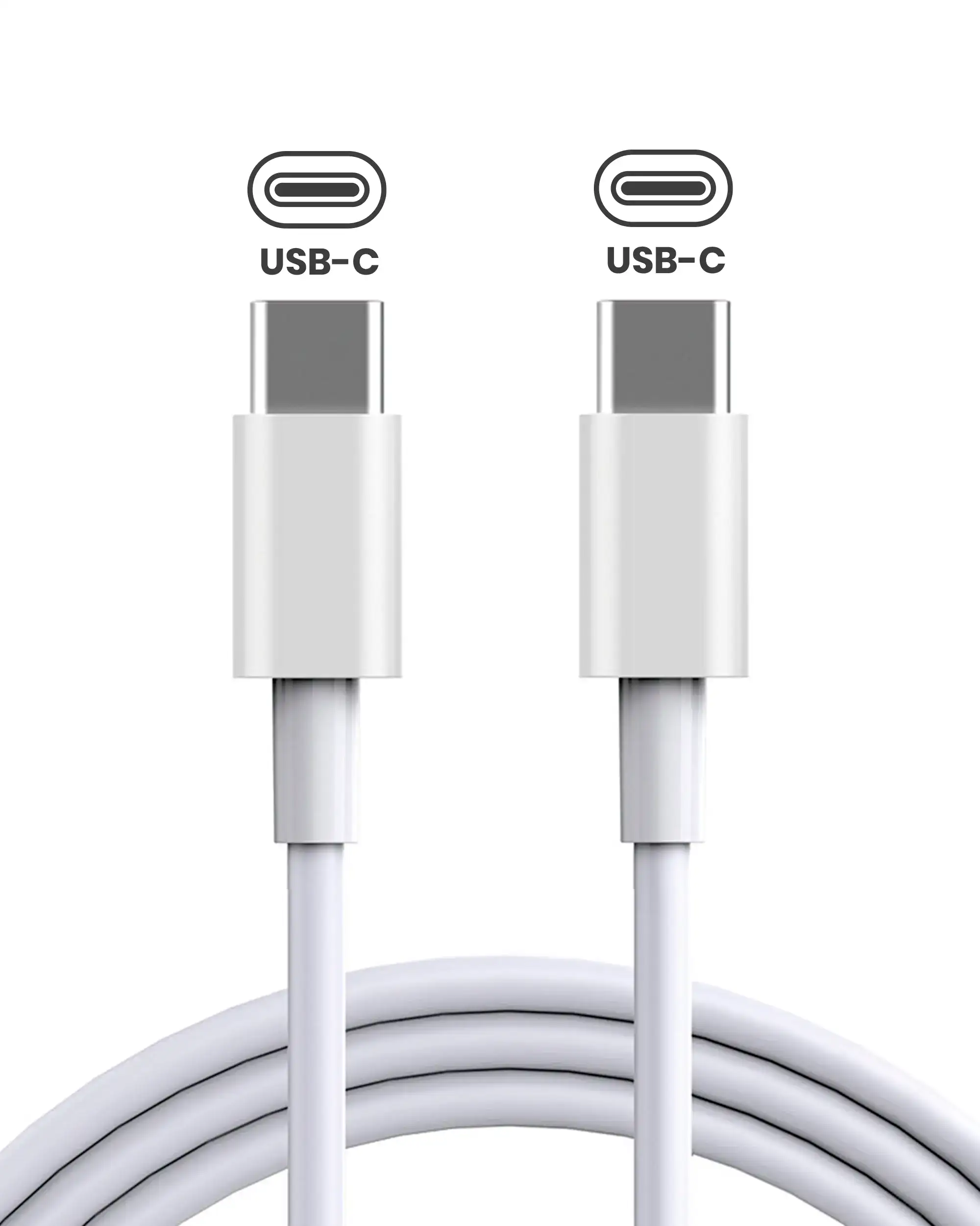 60W USB-C To USB-C Cable For MacBook (1.8 m / 6 ft) (generic)