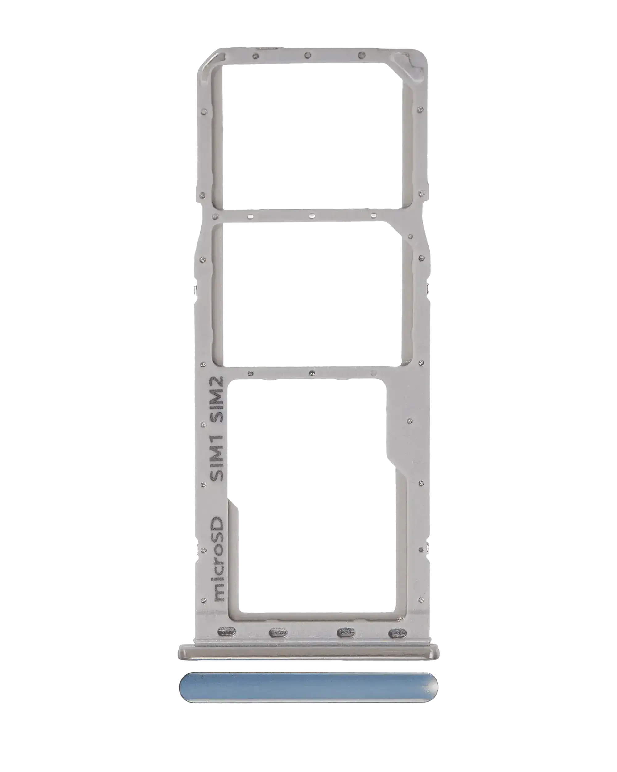 Dual Sim Card Tray For Samsung Galaxy A20 (A205 / 2019) / A30 (A305 / 2019) / A50 (A505 / 2019) (Silver)