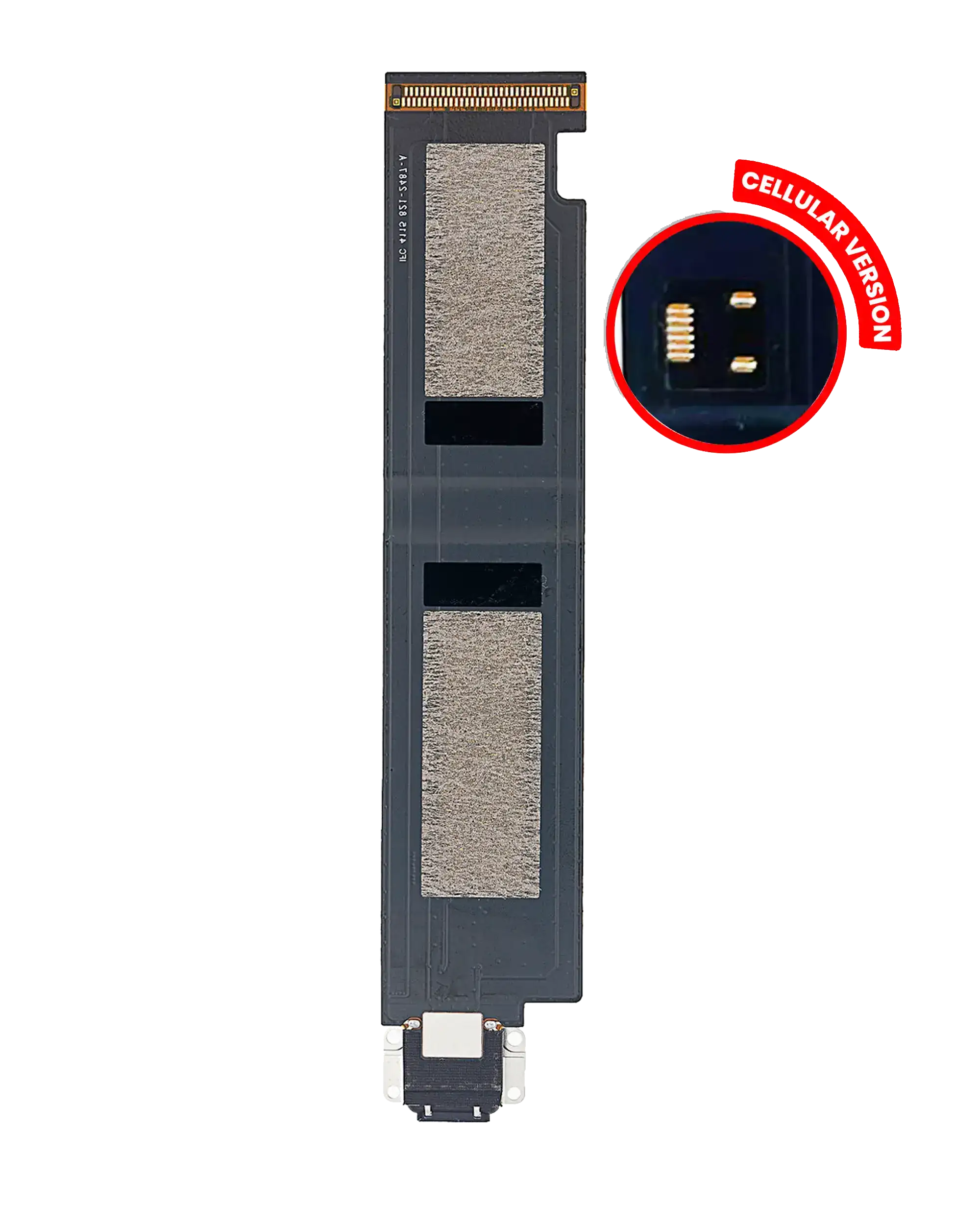 Charging Port Flex Cable For iPad Pro 12.9" 1st Gen (2015) (Cellular) (Space Gray)