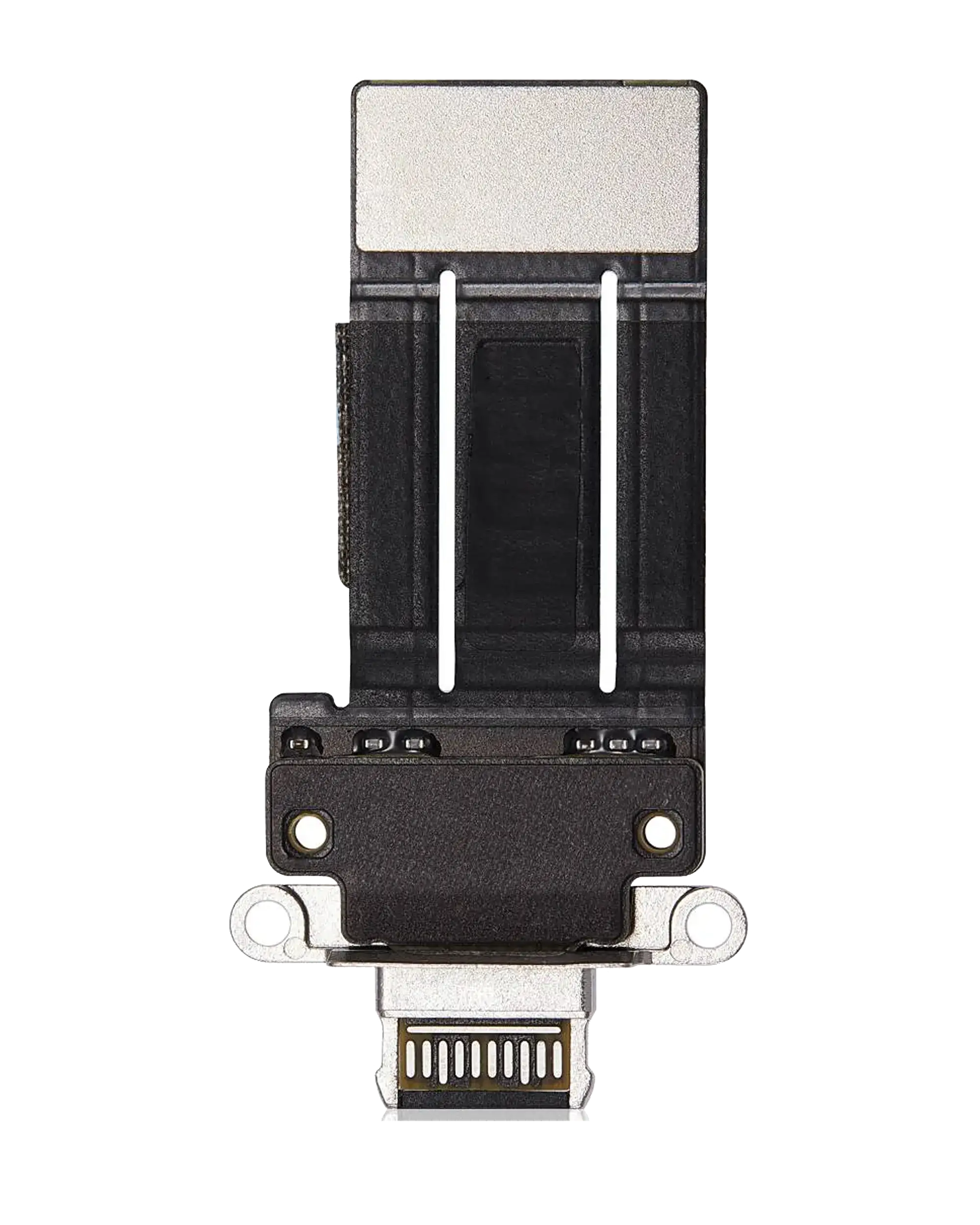 Charging Port Flex Cable For iPad Pro 11" 3rd Gen (2021) / Pro 11" 4th Gen (2022) / iPad Pro 12.9" 5th Gen (2021) / Pro 12.9" 6th Gen (2022) (Space Gray) (Premium)