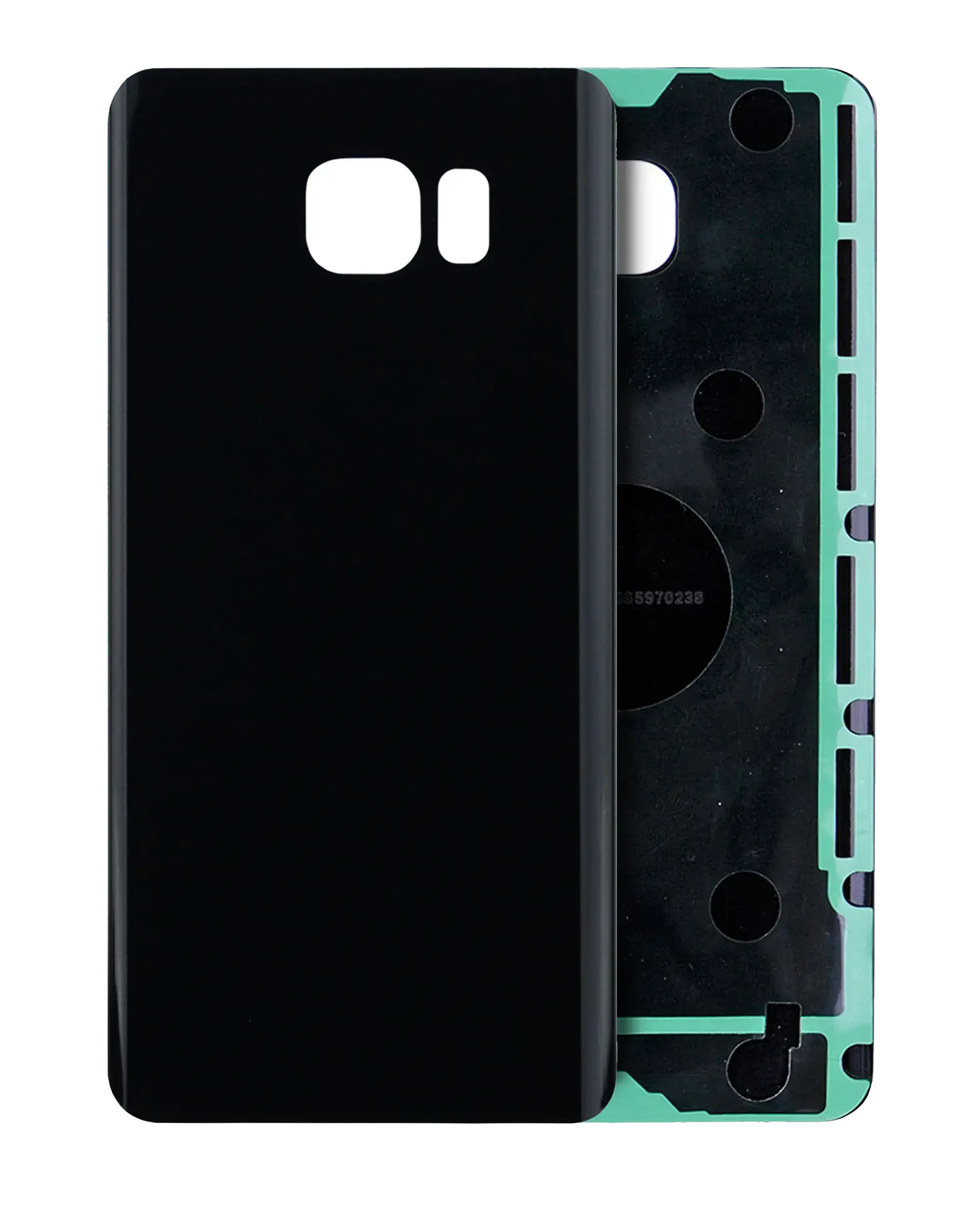 Back Cover Glass For Samsung Galaxy Note 5 (Service Pack) (Black Sapphire)