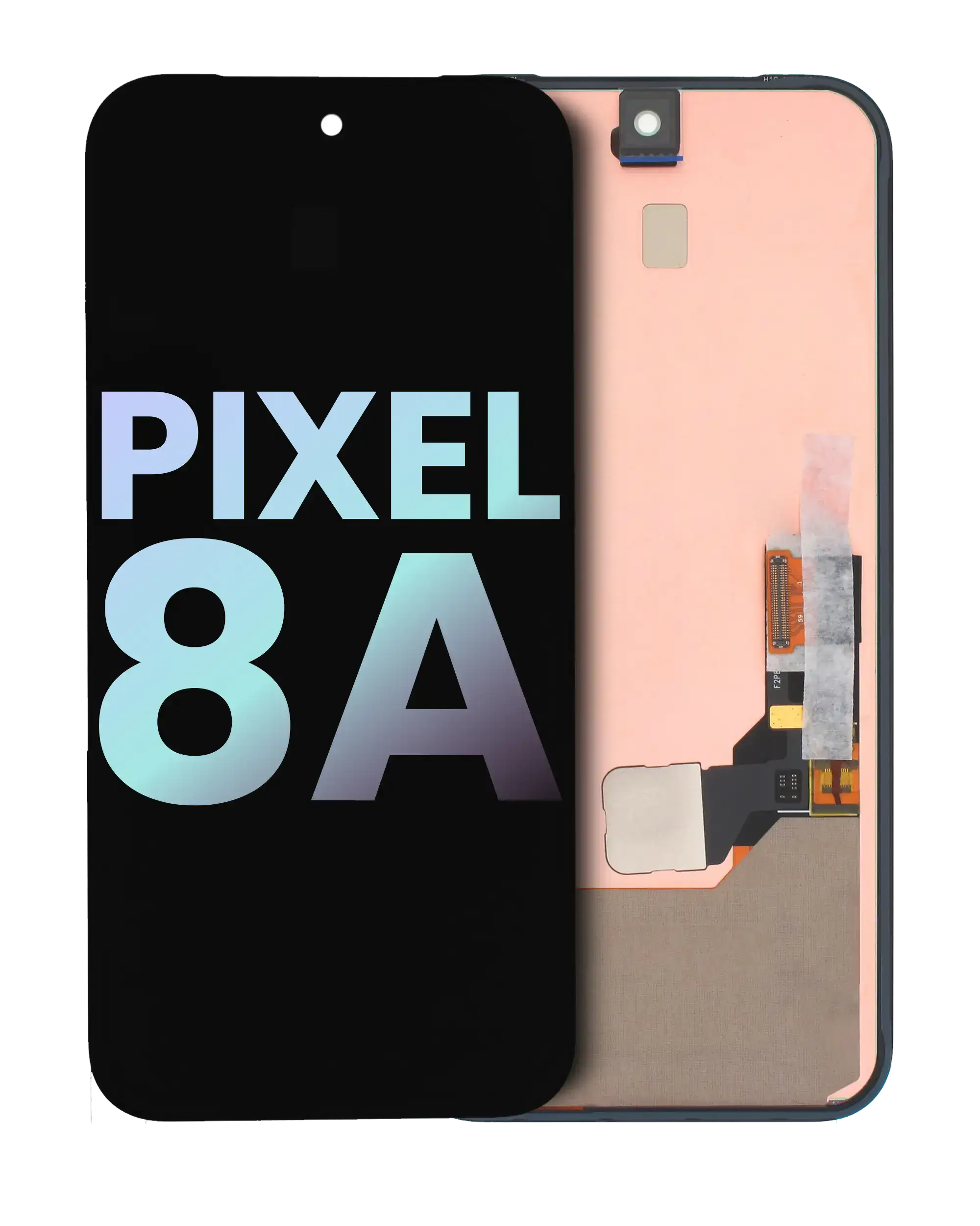 OLED Assembly Without Frame (With Fingerprint Sensor ) For Google Pixel 8a (Genuine OEM) (All Colors)