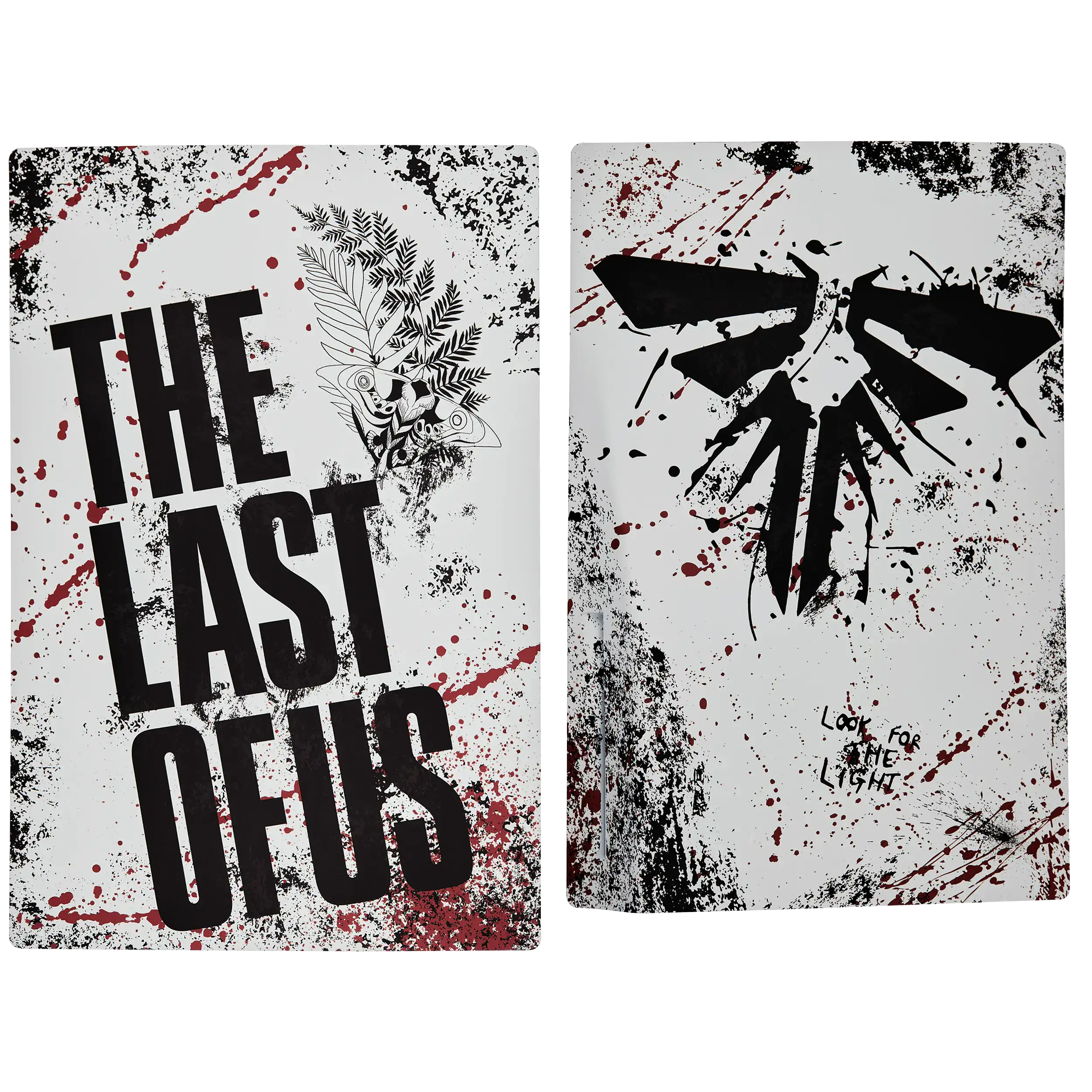 Faceplate Cover (Top & Bottom) For PlayStation 5 (1000 / 1100 / 1200) (The Last of US)