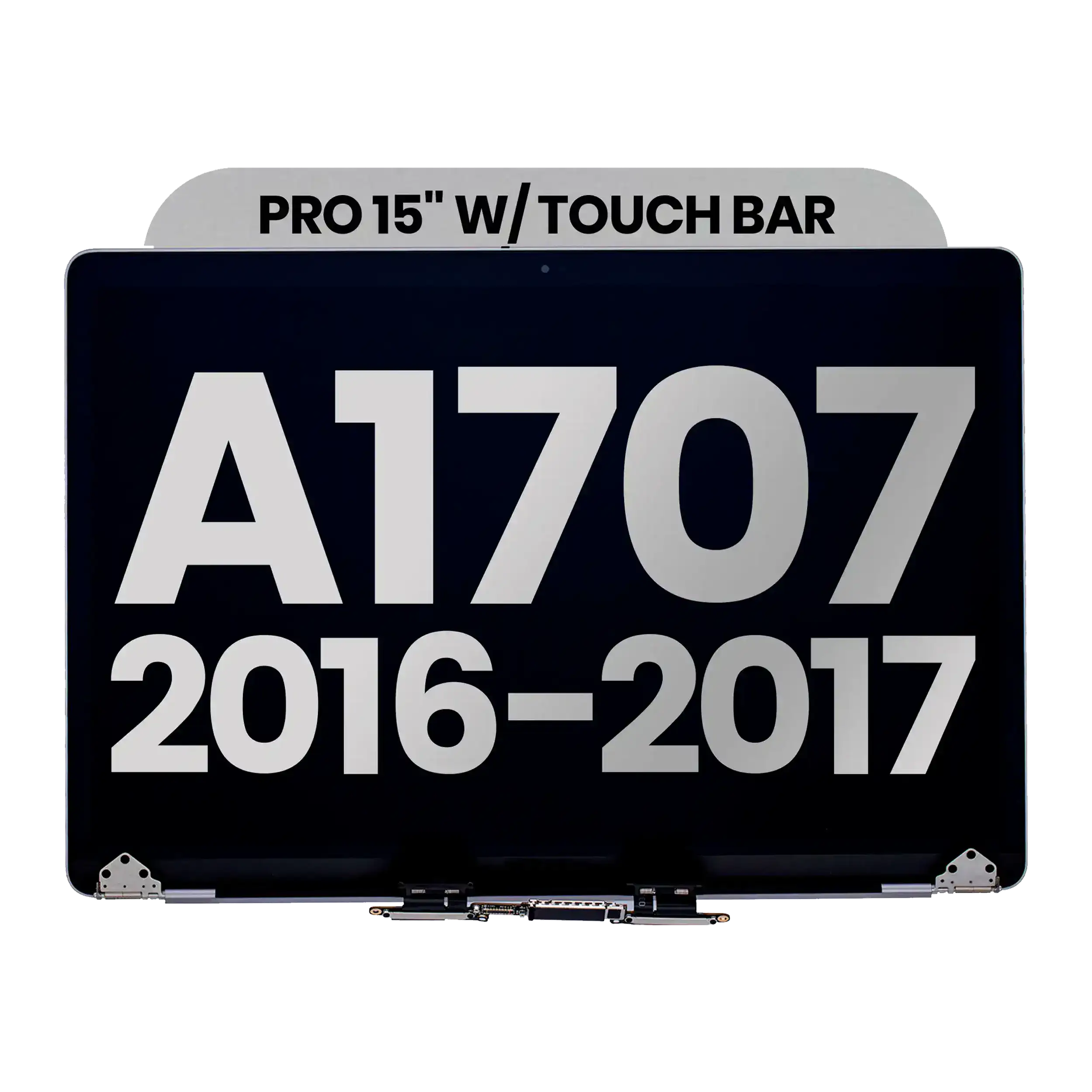 Complete LCD Display Assembly For MacBook Pro 15" A1707 (2016-2017) (Used OEM Pull: Grade A) (Space Gray)