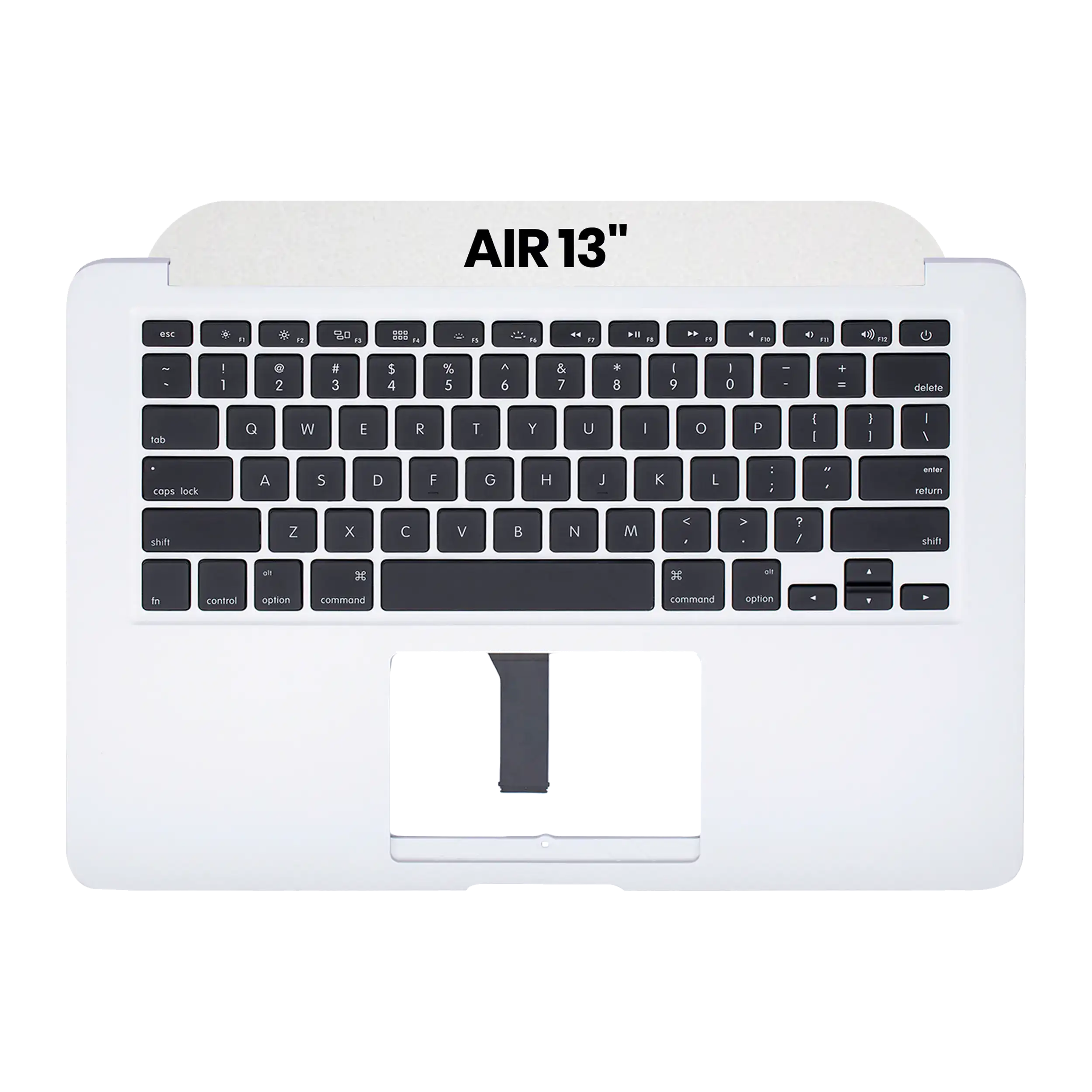 Top Case With Keyboard For MacBook Air 13" A1466 (2012) (US English) (Used OEM Pull: Grade New)