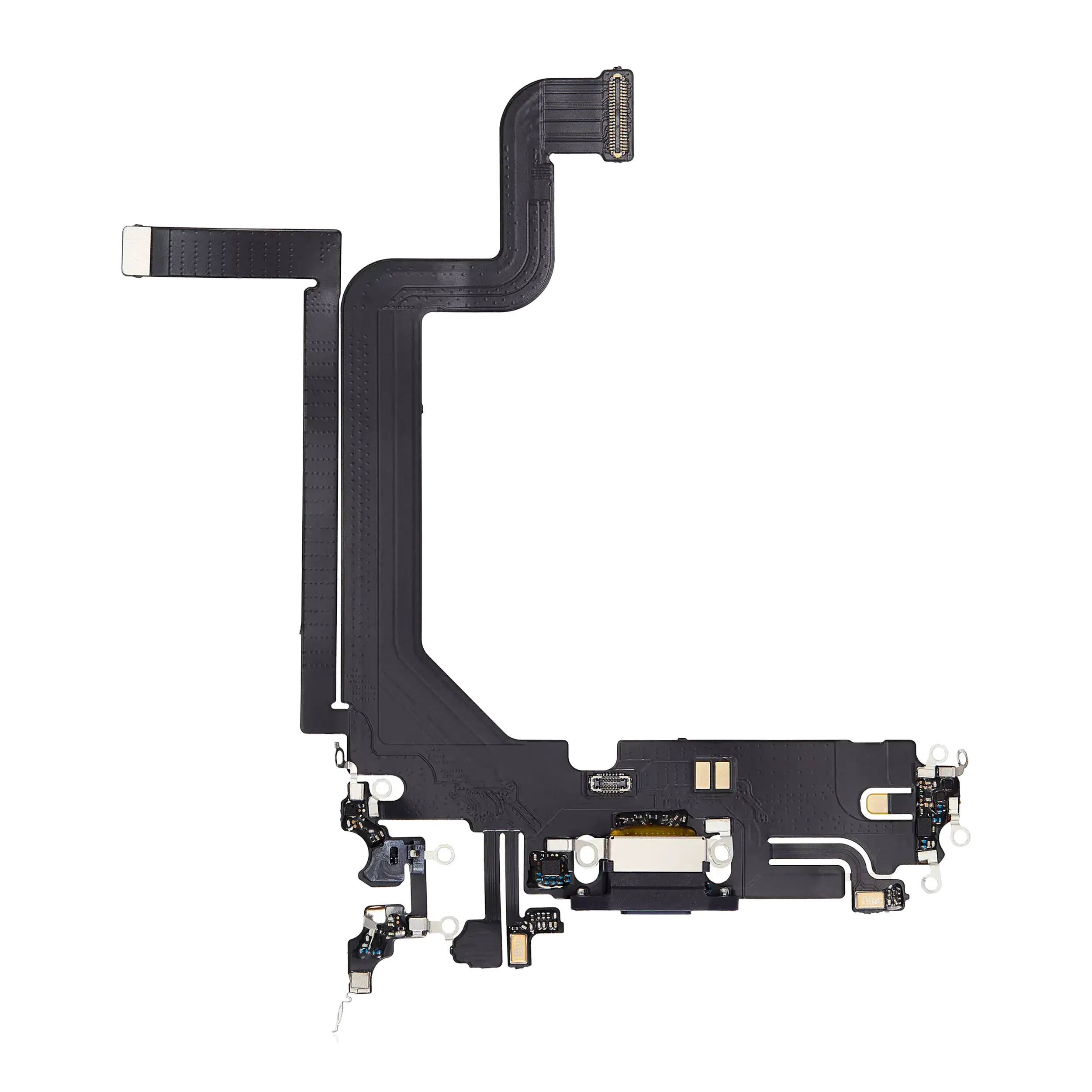 Charging Port Flex Cable For iPhone 14 Pro Max (Aftermarket Plus) (Deep Purple)