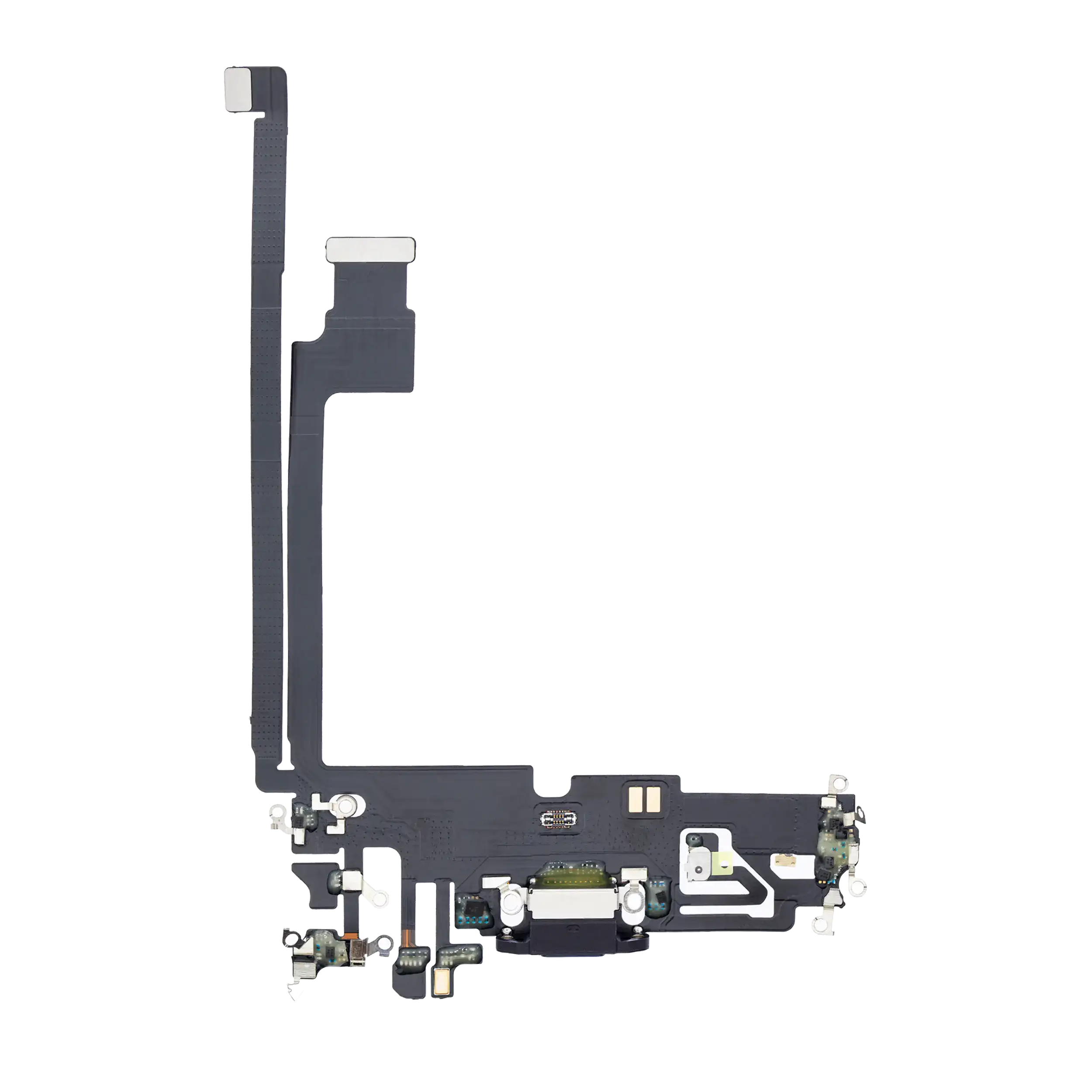 Charging Port Flex Cable For iPhone 12 Pro Max (Aftermarket Plus)  (Graphite)