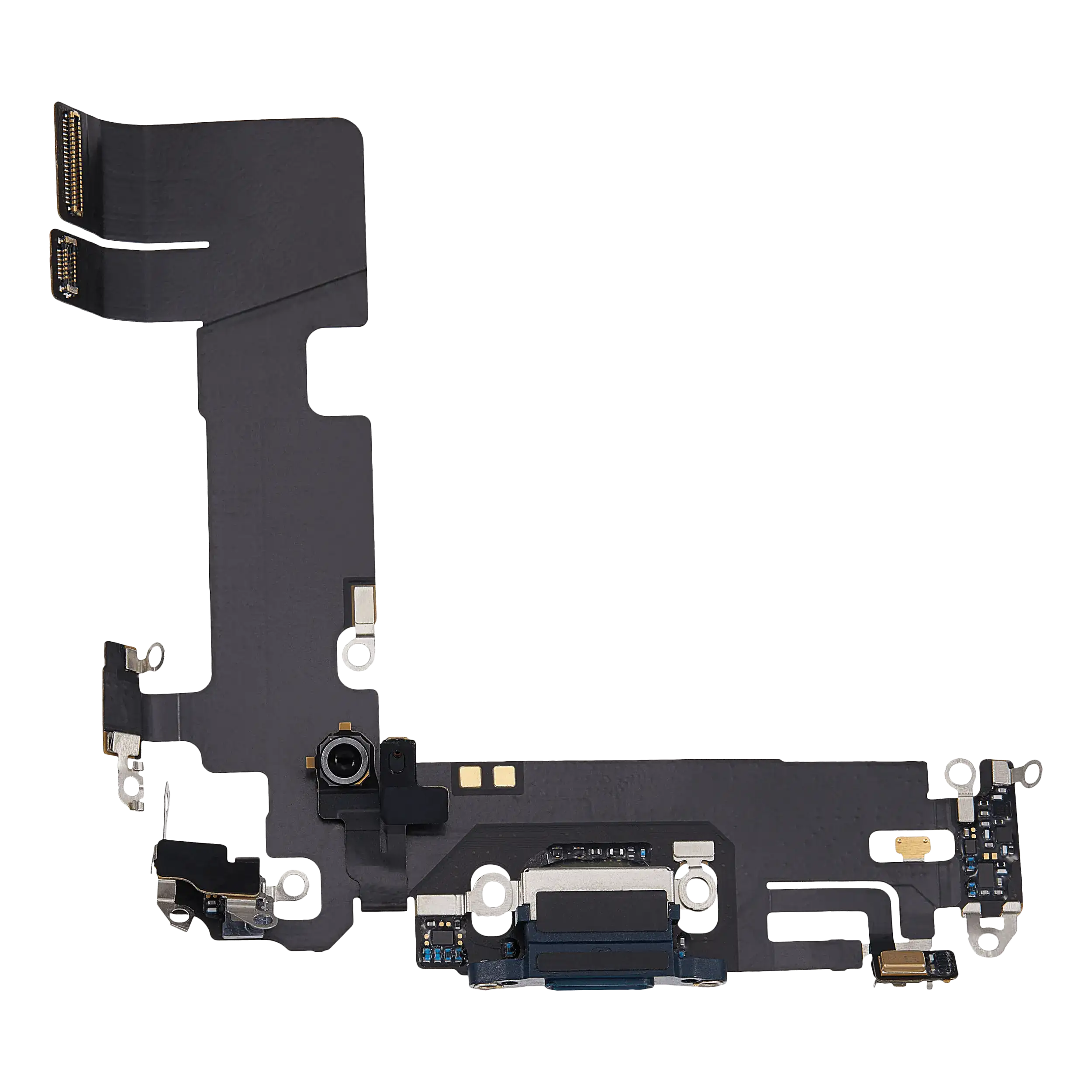 Charging Port Flex Cable For iPhone 13 (Used OEM Pull) (Midnight)