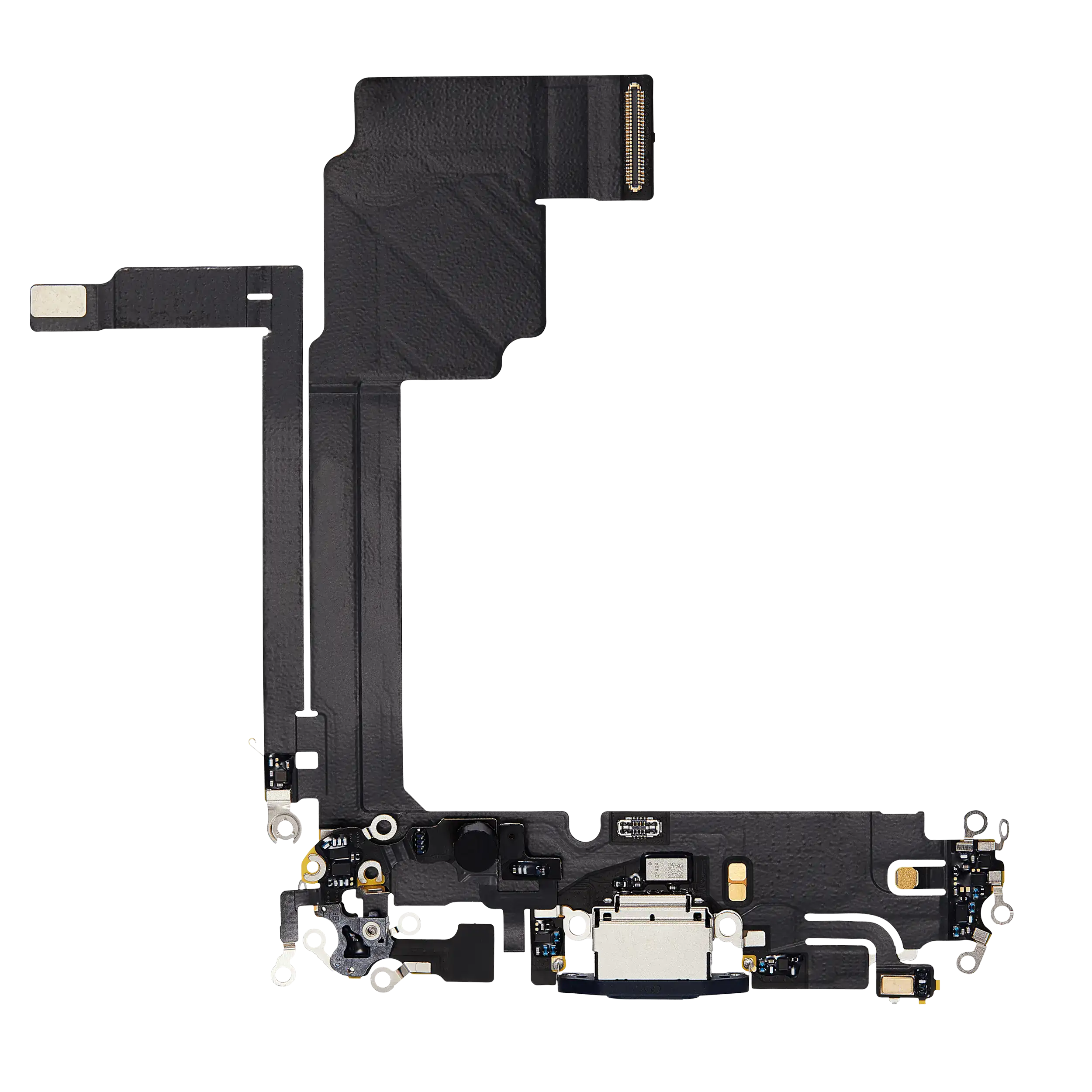 Charging Port Flex Cable For iPhone 15 Pro Max (Premium) (Blue Titanium)