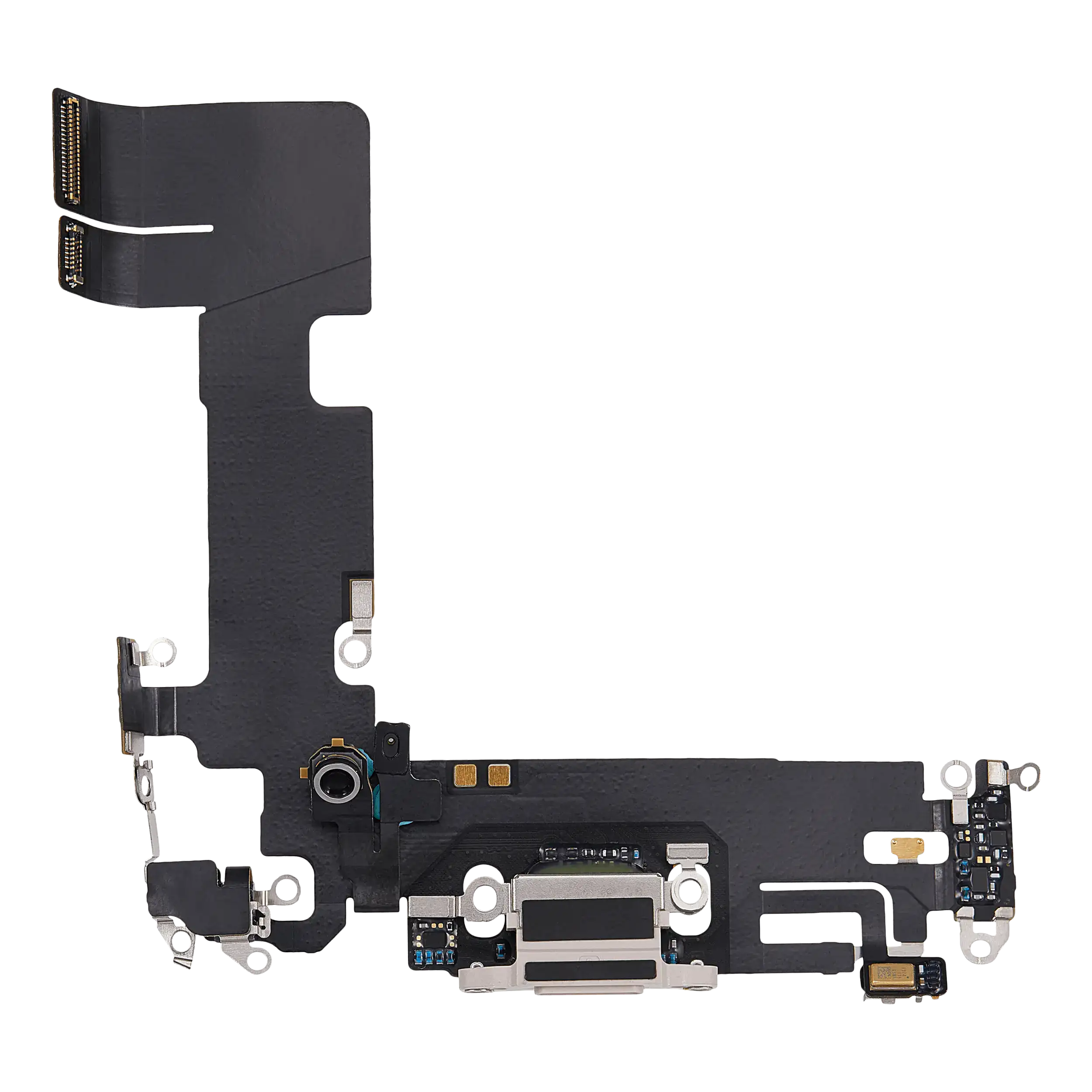 Charging Port Flex Cable For iPhone 13 (Used OEM Pull) (Pink)