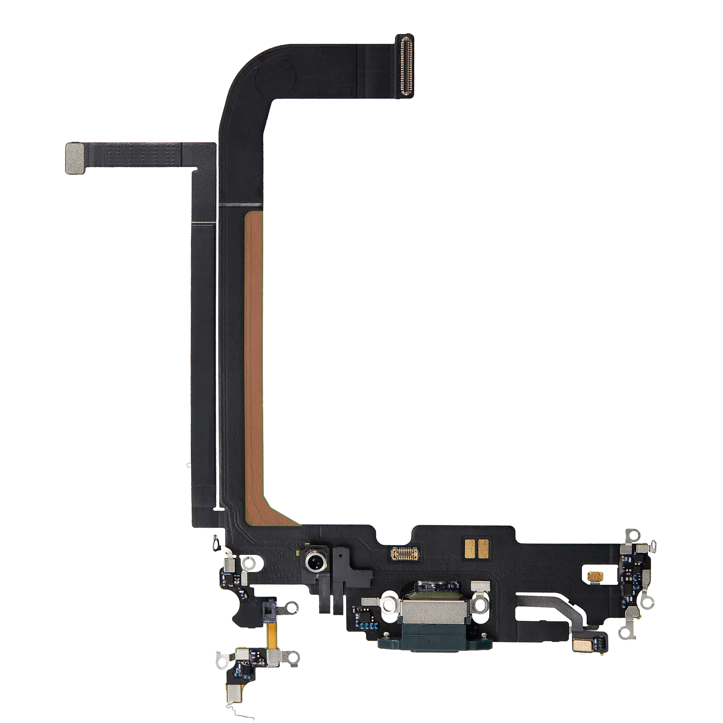 Charging Port Flex Cable For iPhone 13 Pro Max (Premium) (Alpine Green)