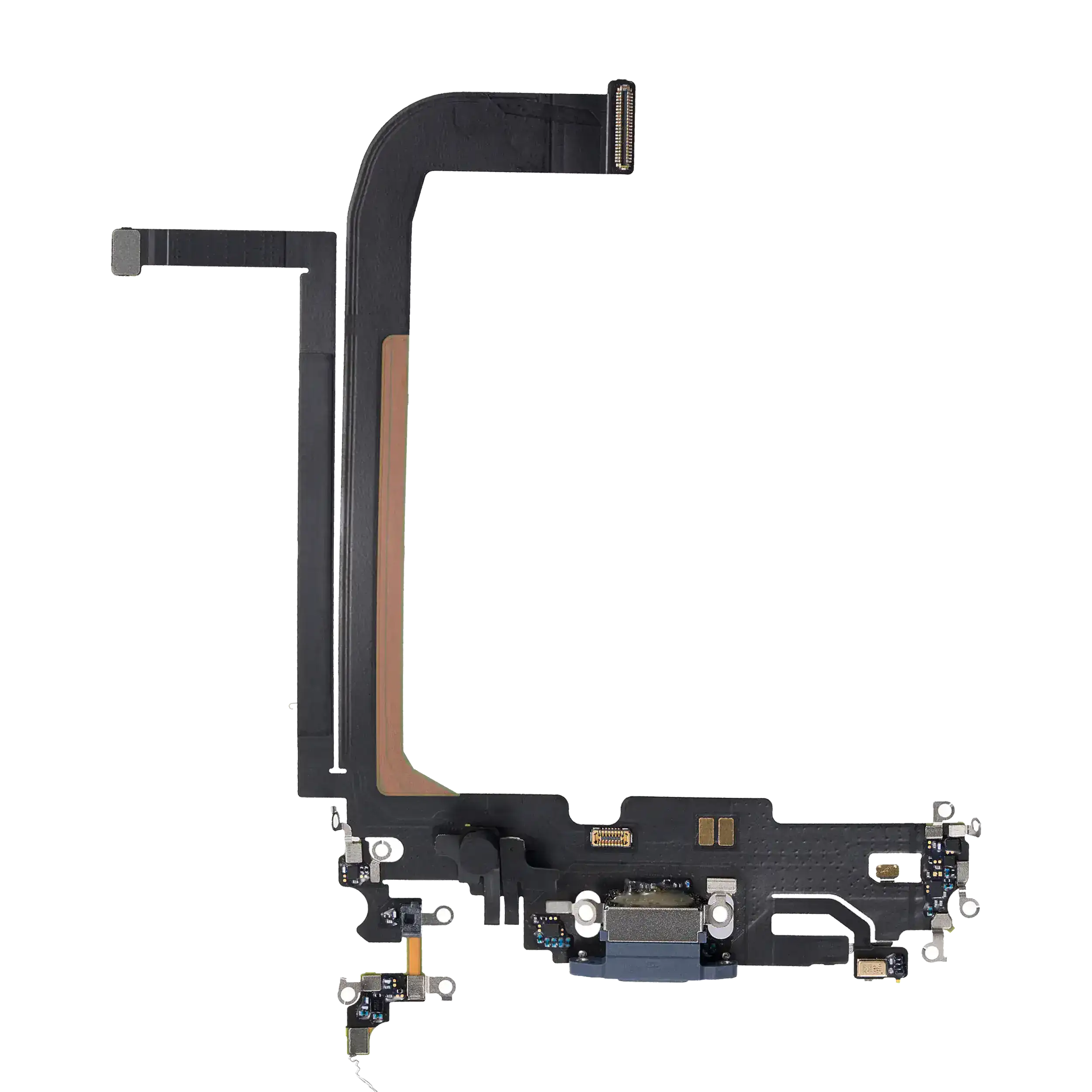 Charging Port Flex Cable For iPhone 13 Pro Max (Used OEM Pull) (Sierra Blue)