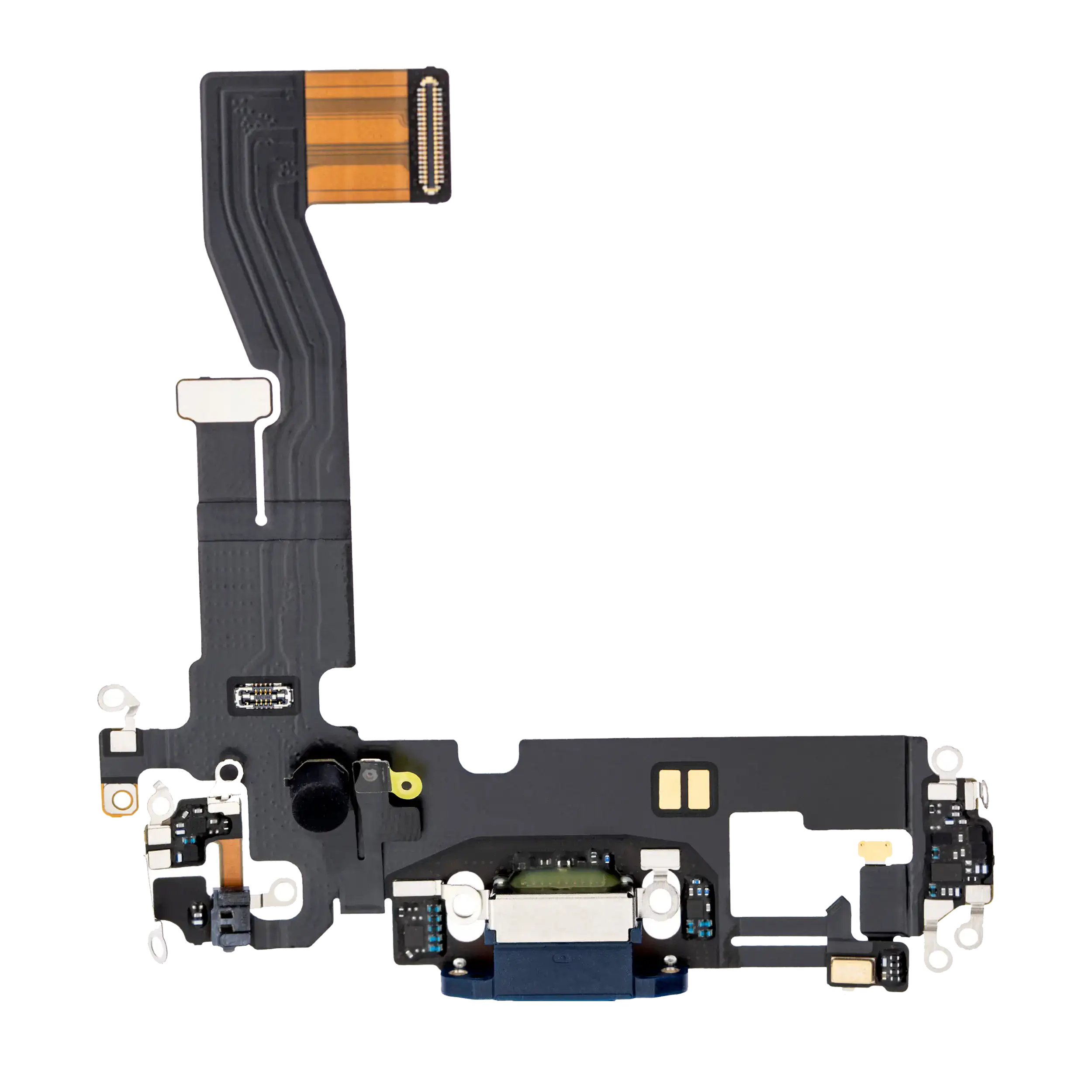 Charging Port Flex Cable For iPhone 12 Pro (Premium) (Pacific Blue)