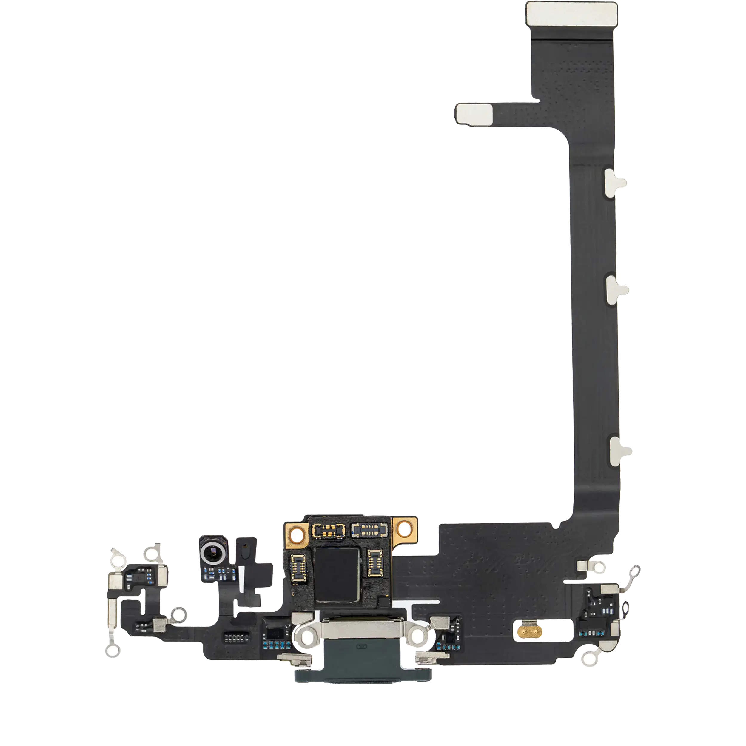 Charging Port Flex Cable With Board For iPhone 11 Pro Max  (Premium) (Midnight Green)
