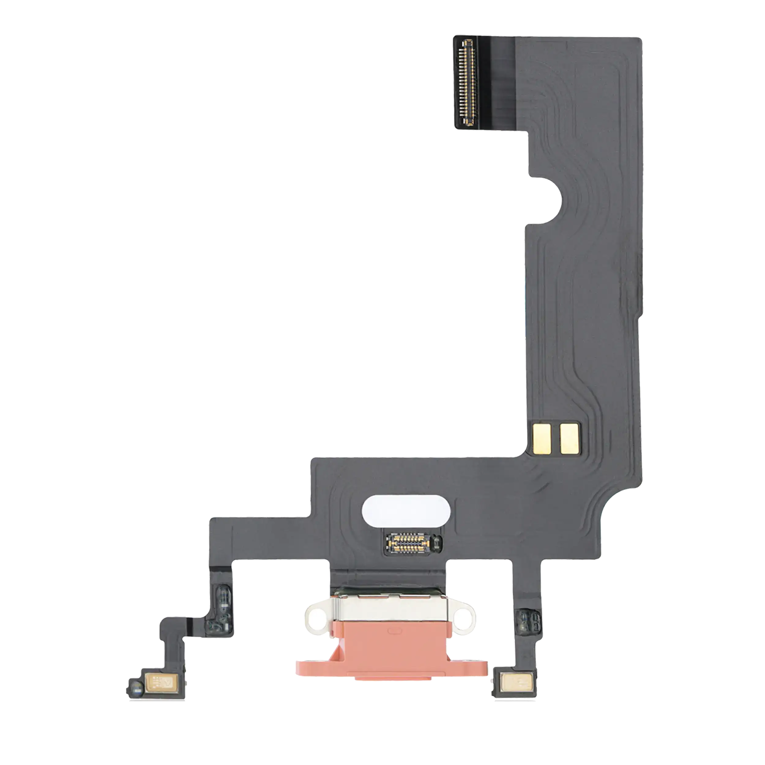 Charging Port Flex Cable For iPhone XR (Premium) (Coral)