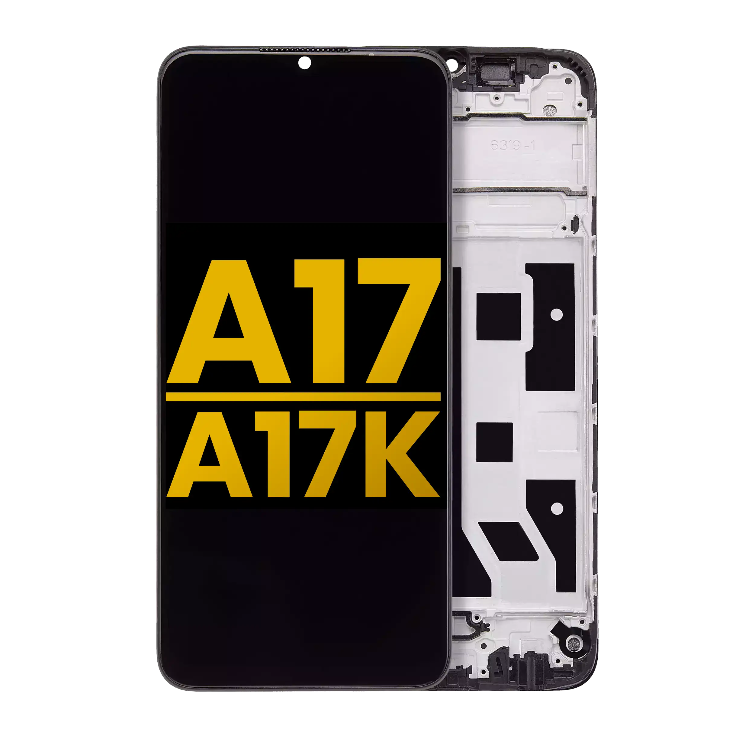 LCD Assembly With Frame For OPPO A17 / A17K (Refurbished) (All Colors)
