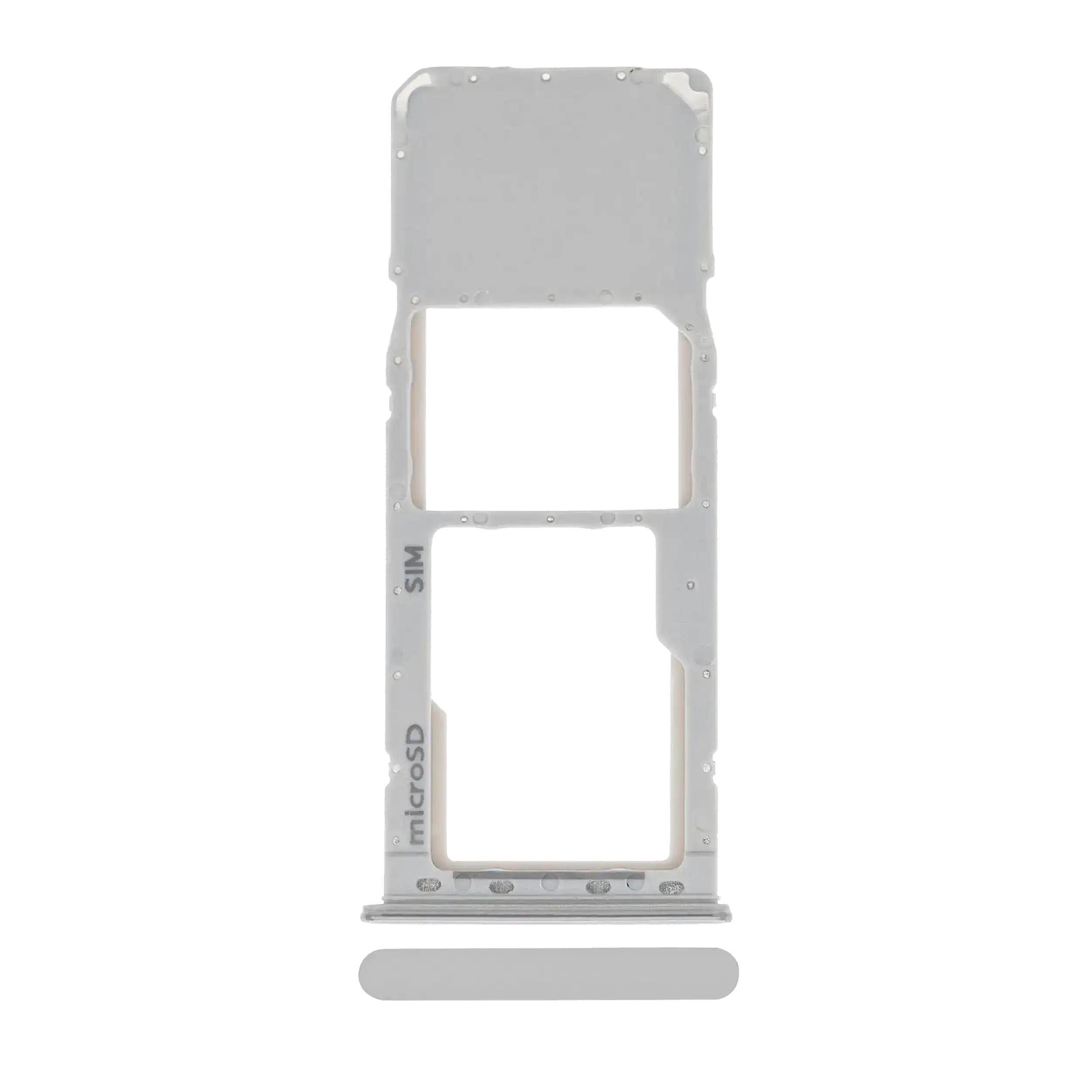 Single Sim Card Tray For Samsung Galaxy A20 (A205 / 2019) / A30 (A305 / 2019) / A50 (A505 / 2019) (Silver)