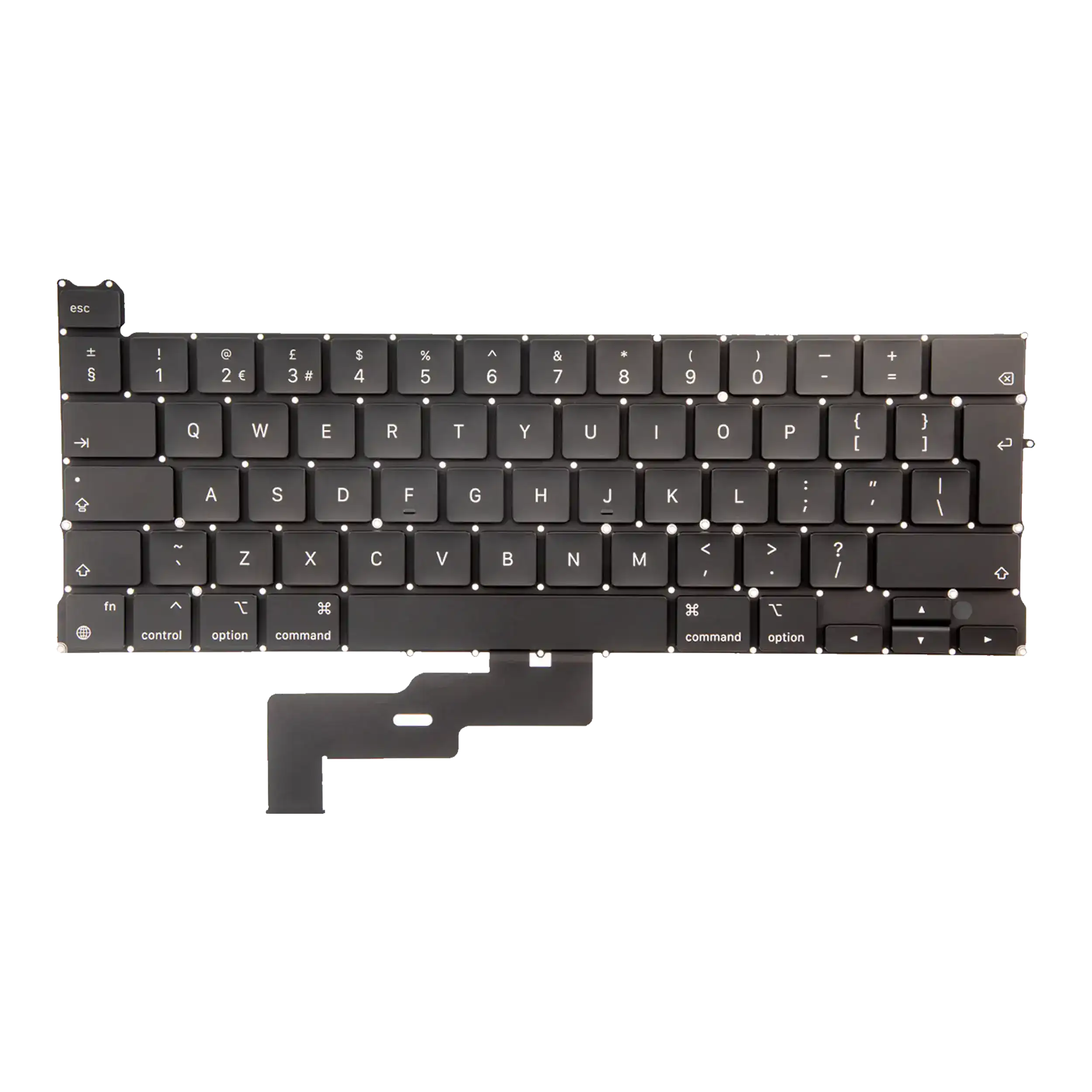 Keyboard W/ Backlight & Screws For MacBook Pro 13" A2338 (2020)  / (UK English)