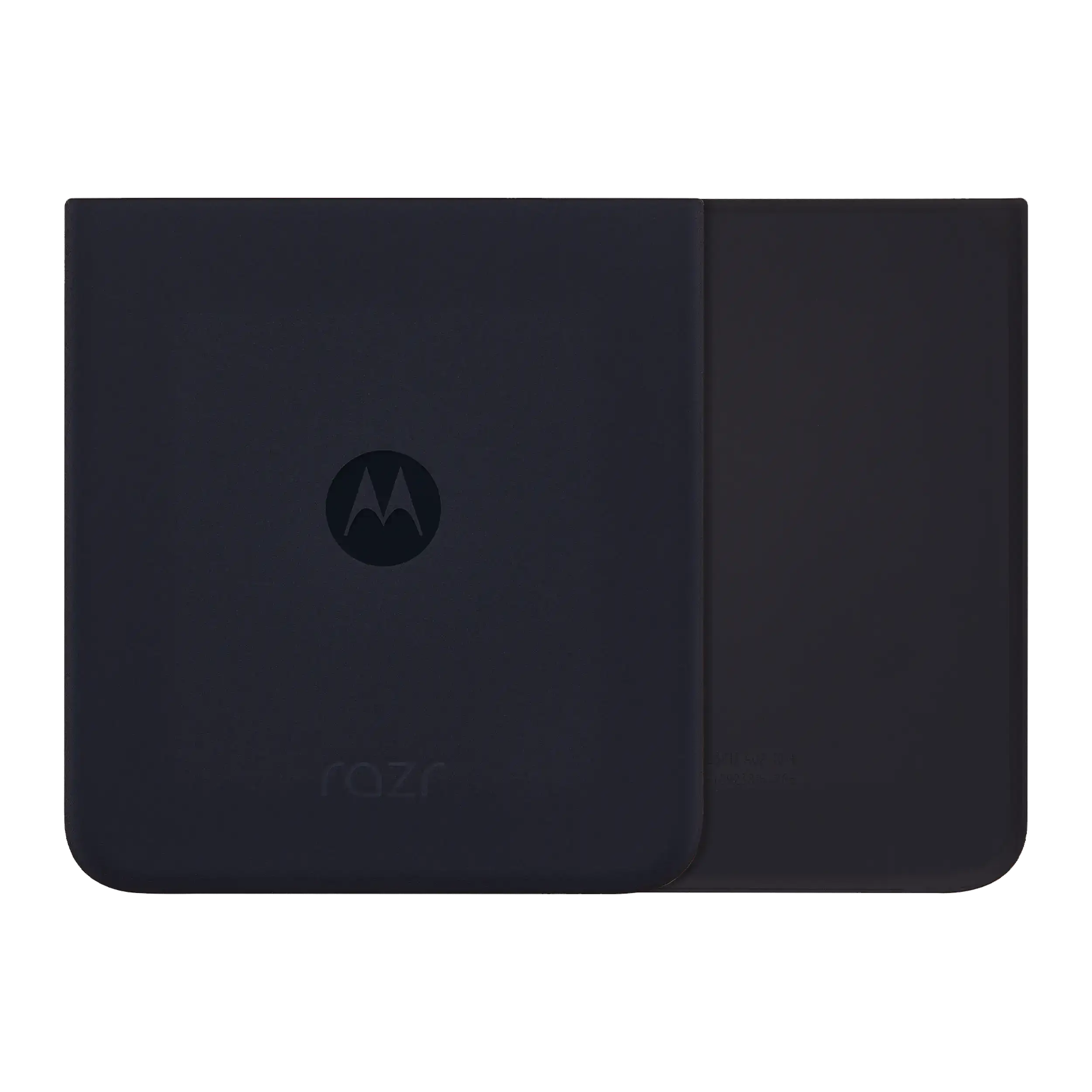 Bottom Back cover Glass For Motorola Razr Plus / Razr 40 Ultra (XT2321 / 2023) (Genuine OEM) (Phantom Black)