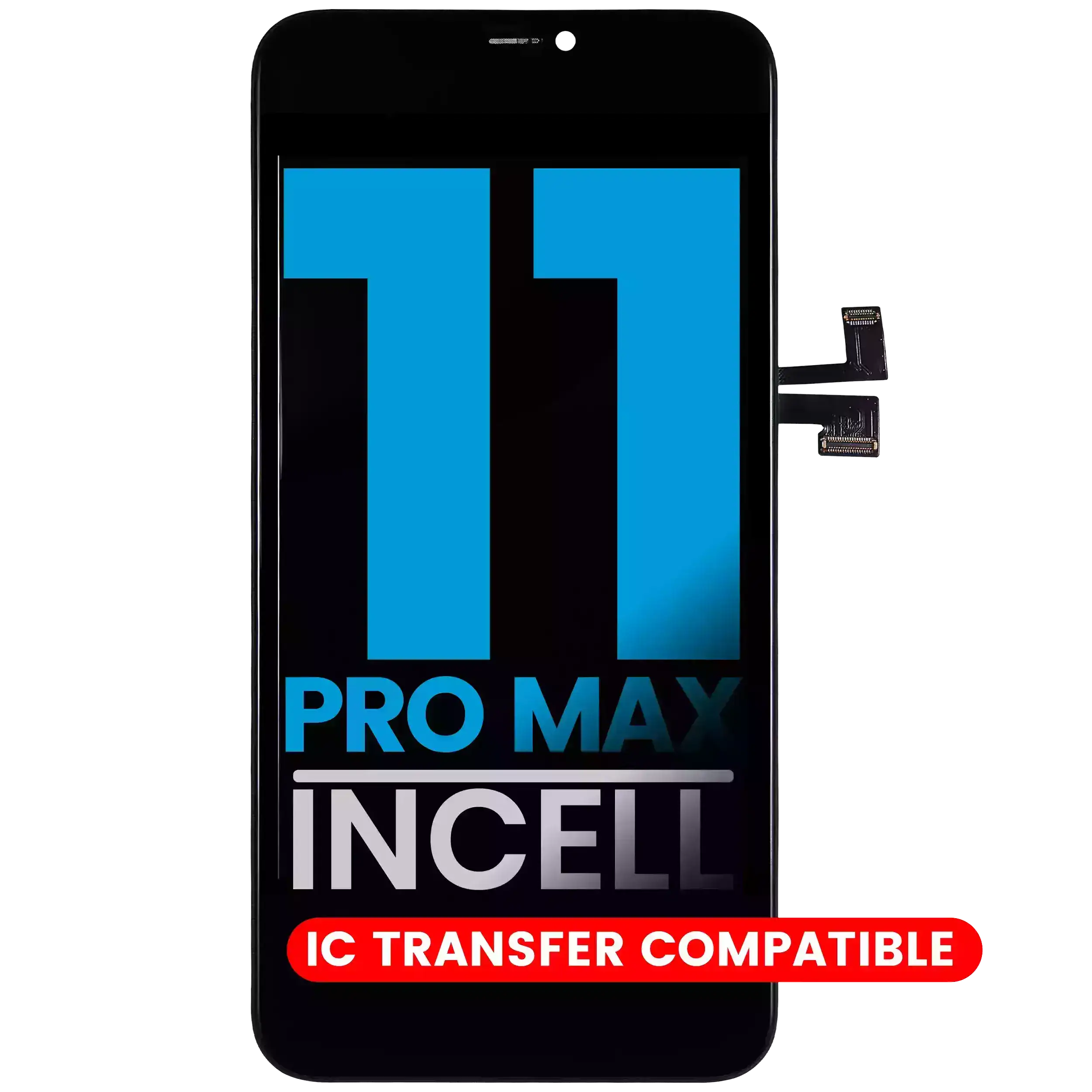 LCD Assembly For iPhone 11 Pro Max (Aftermarket: AQ7 / Incell)