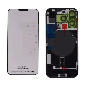 Back Glass w/ MagSafe Magnet & NFC & Flashlight Flex For IPhone 16 Pro Max (Genuine OEM) (Desert Titanium)