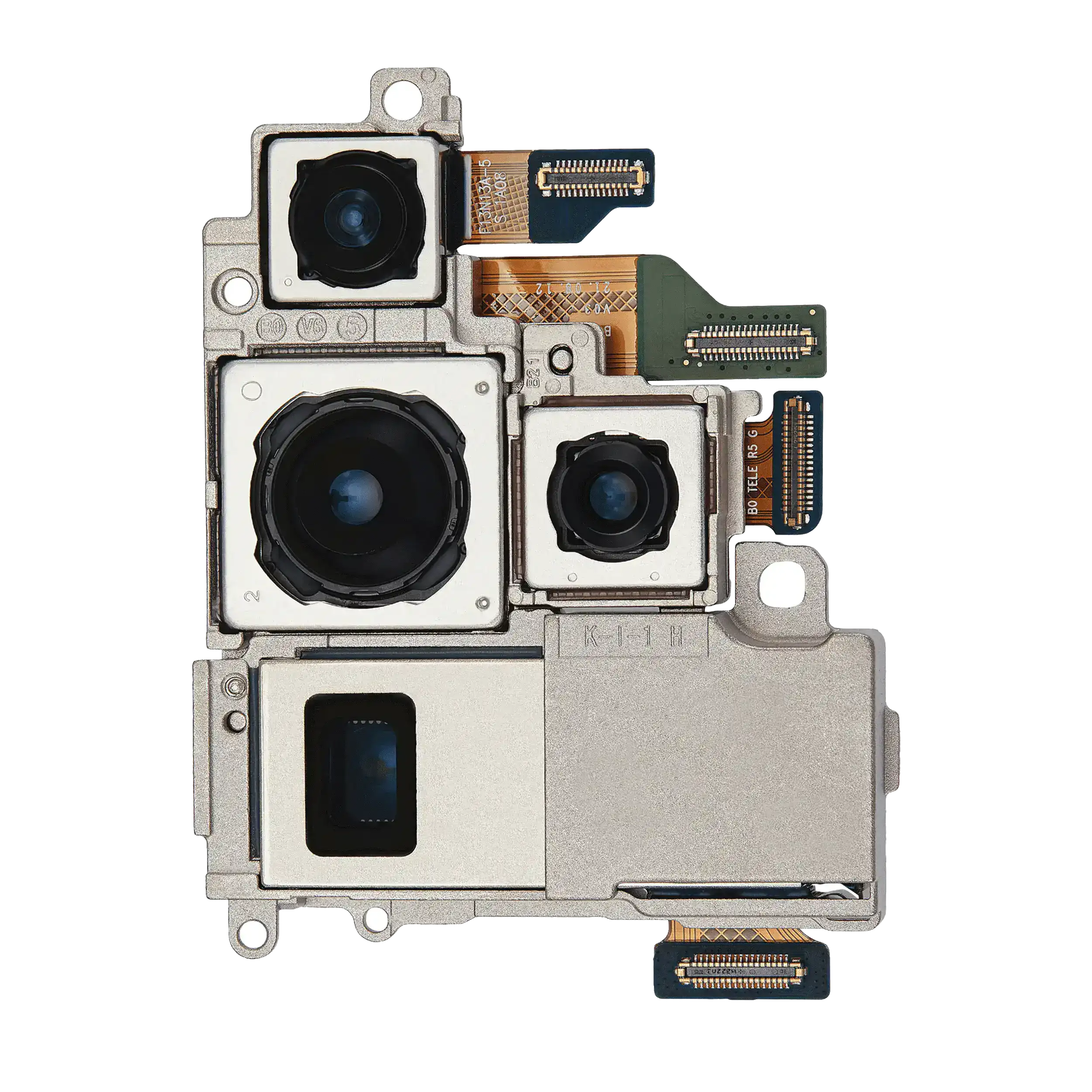 Back Camera Assembly (Wide & Periscope & Ultra Wide & Telephoto) For Samsung Galaxy S22 Ultra 5G (Used OEM Pull: Grade A)