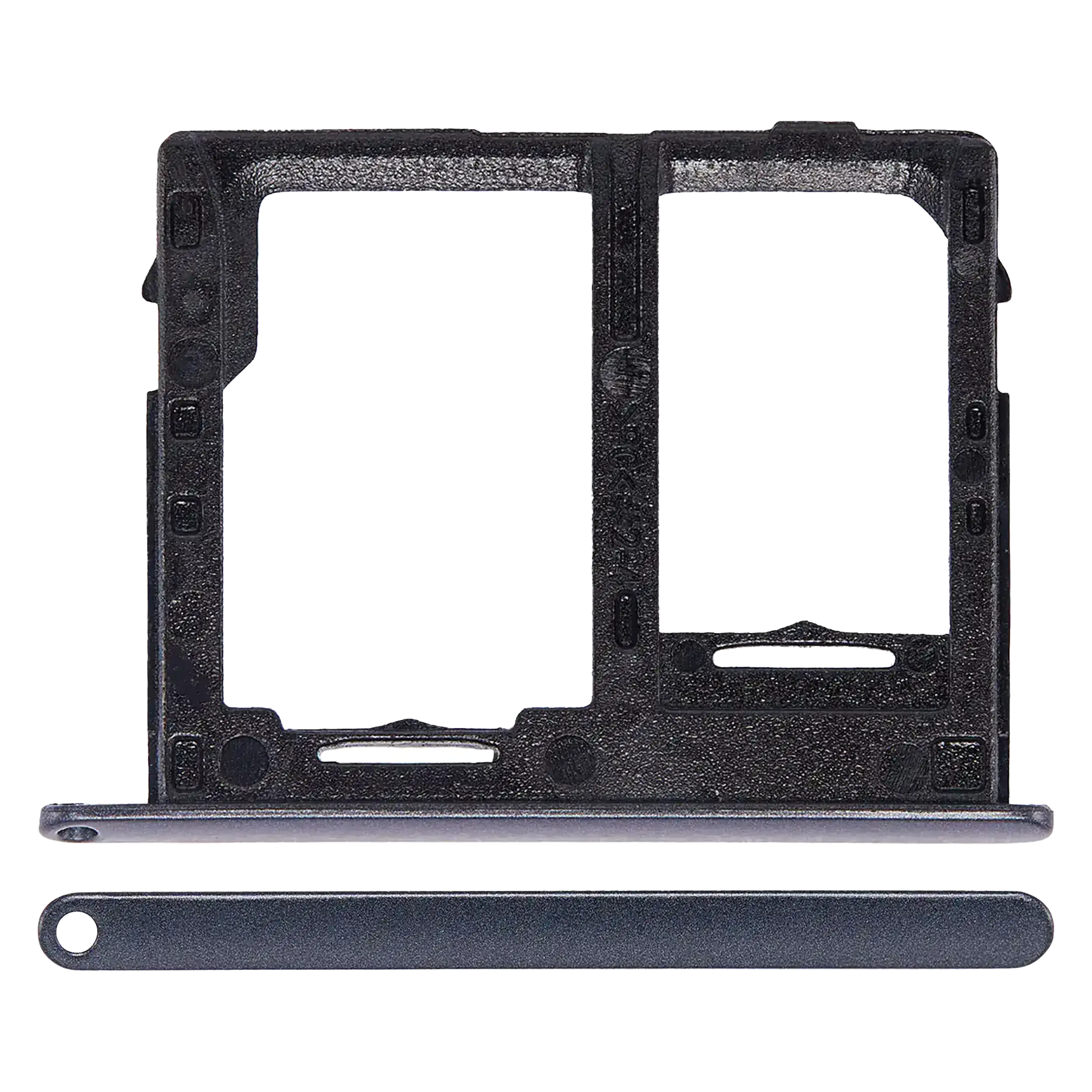 Single Sim Card Tray For Samsung Galaxy Tab A 10.1" (T515 / T517) (Black)