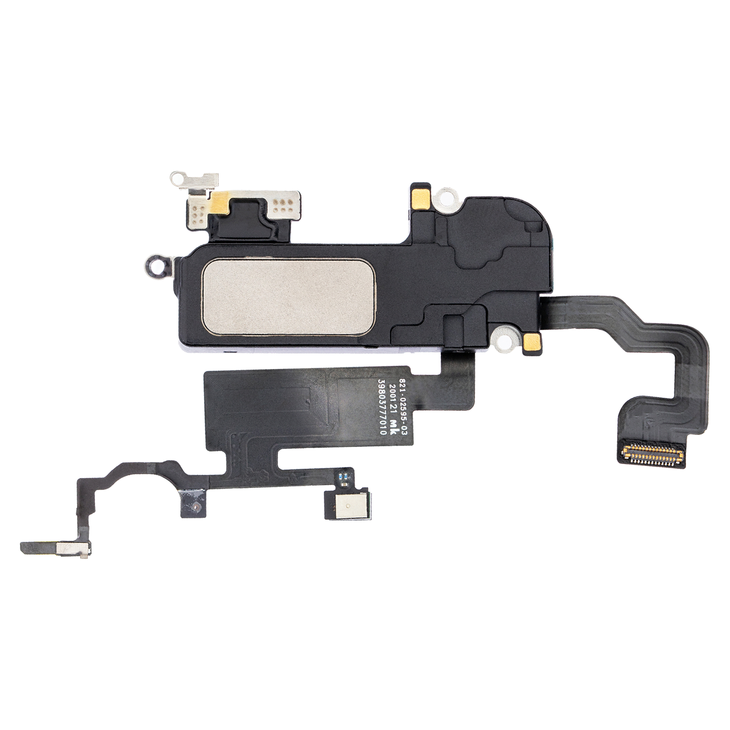 Earpiece Speaker With Proximity Sensor Cable For iPhone 12 Pro Max (Warning: Soldering Required For Face ID Functionality) (Premium)