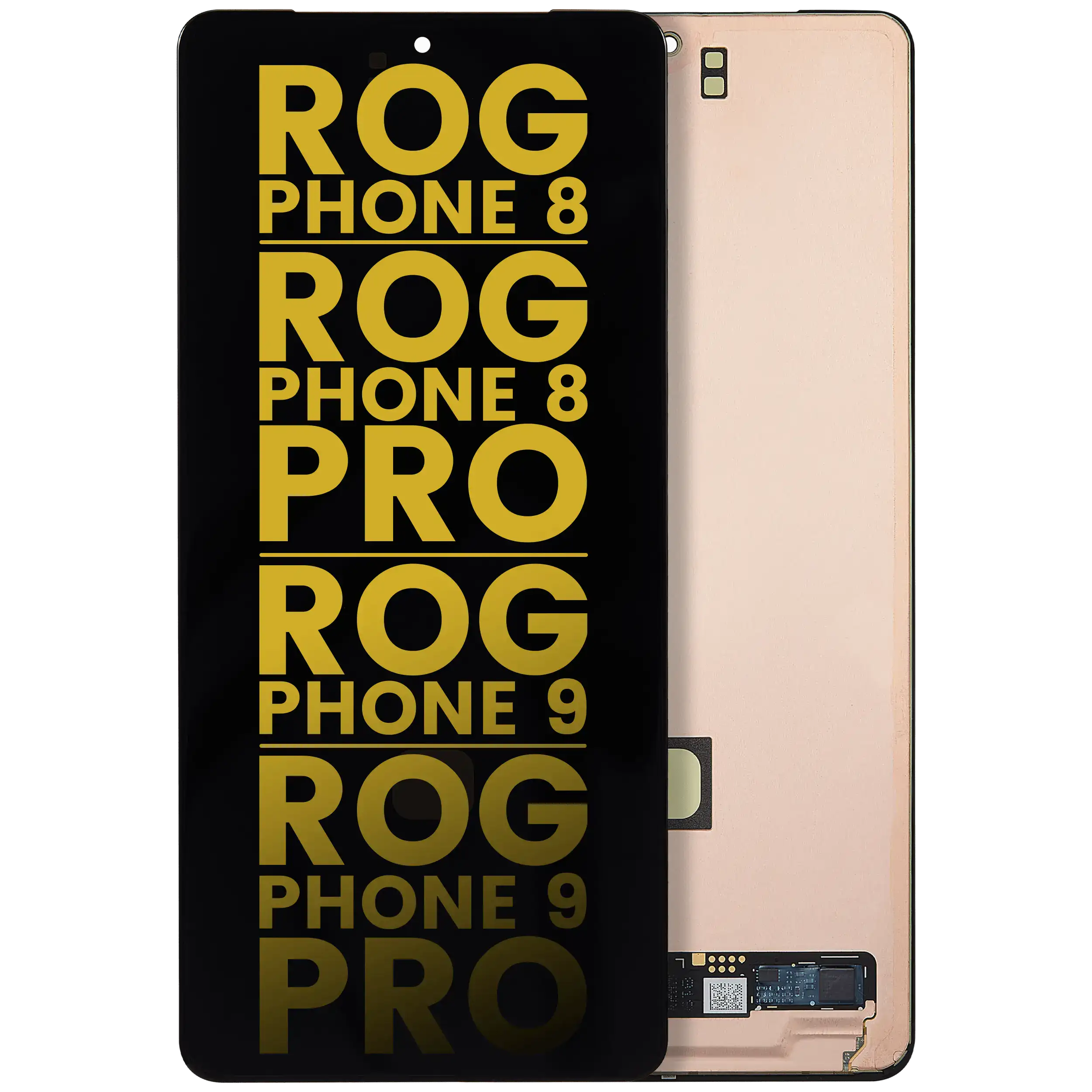 OLED Assembly Without Frame For Asus ROG Phone 8 / ROG Phone 8 Pro / ROG Phone 9 / ROG Phone 9 Pro (Refurbished) (All Colors)