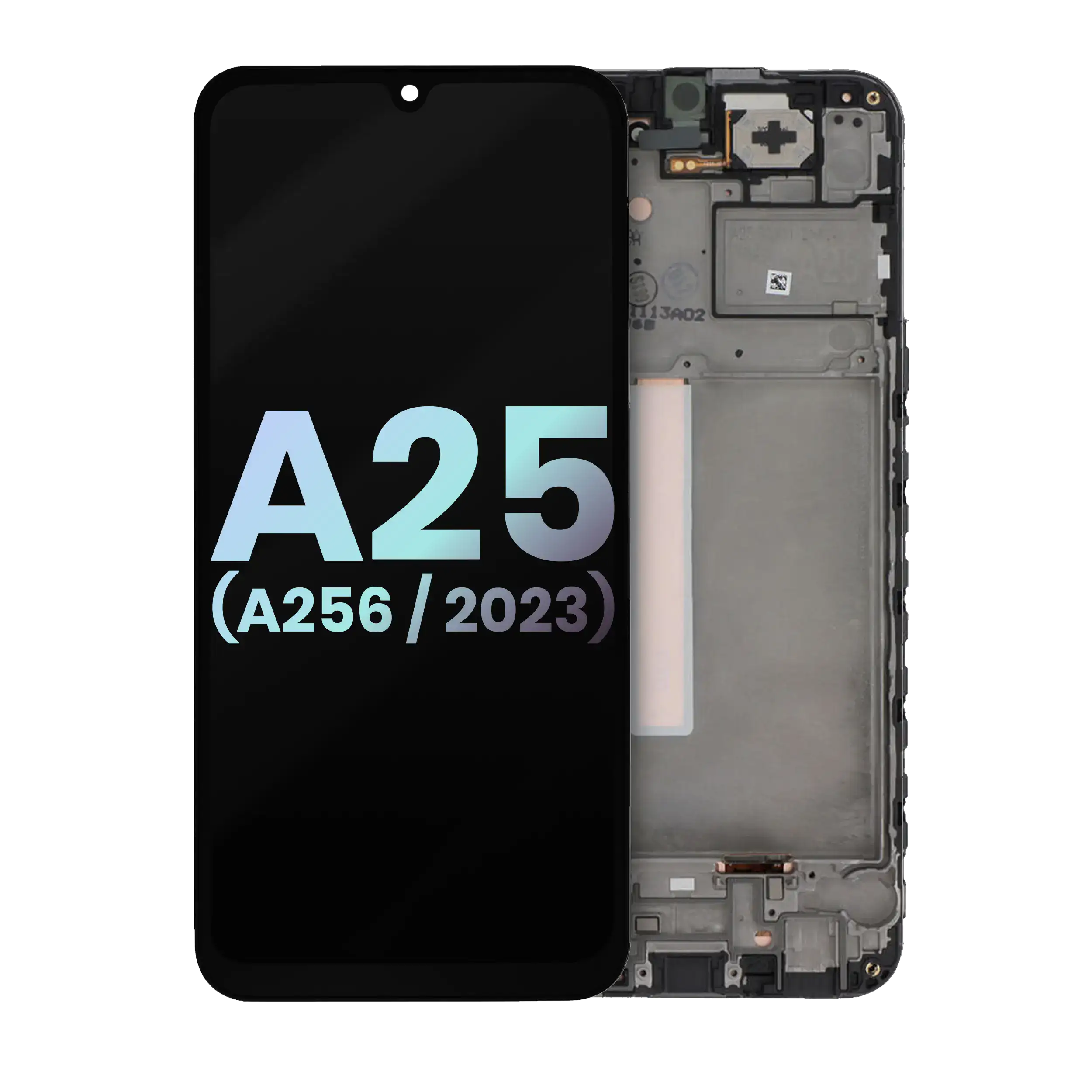 OLED Assembly With Frame For Samsung Galaxy A25 5G (A256 / 2023) (Service Pack) (All Colors)